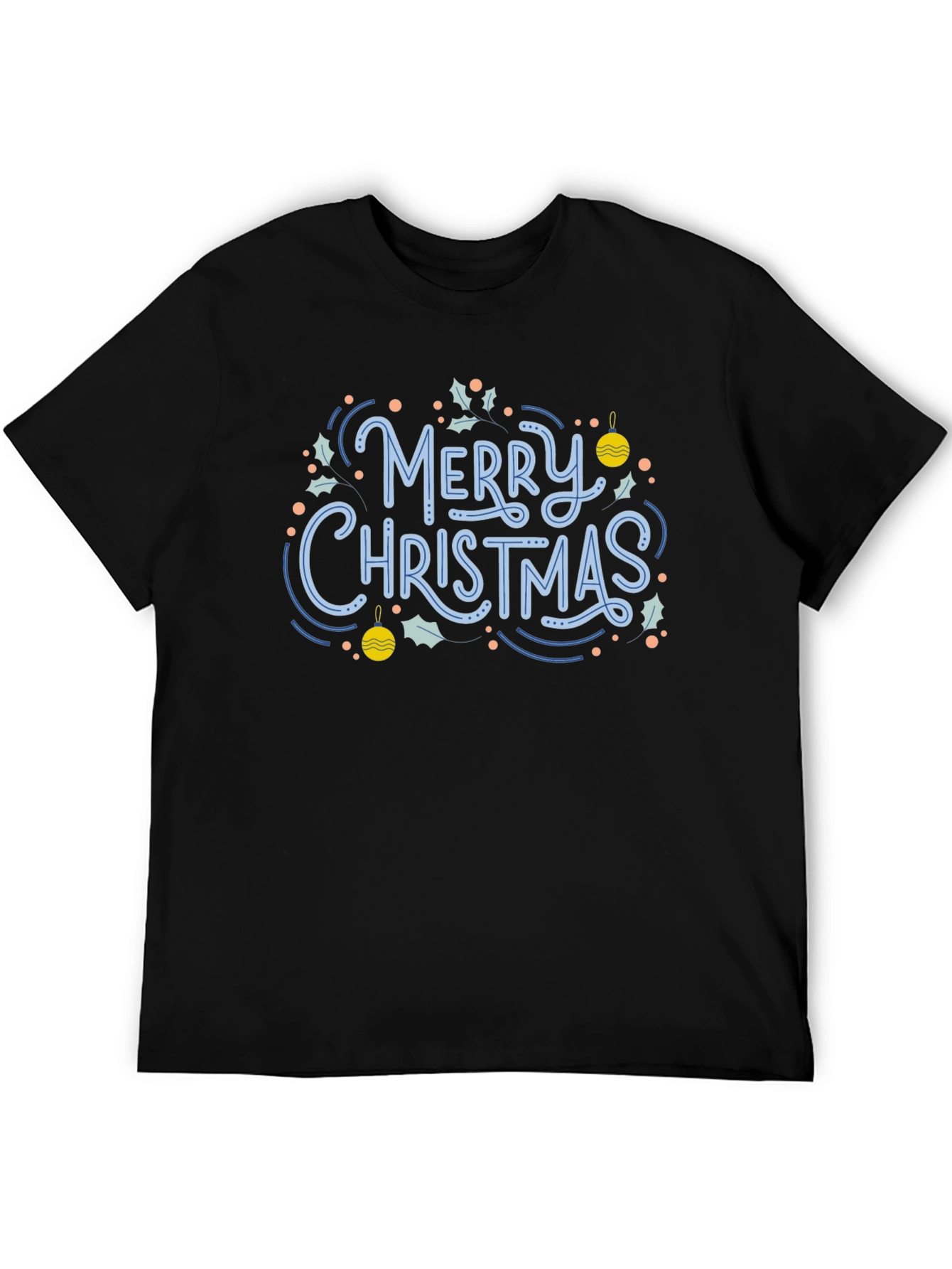 Festive Merry Christmas Graphic Tee