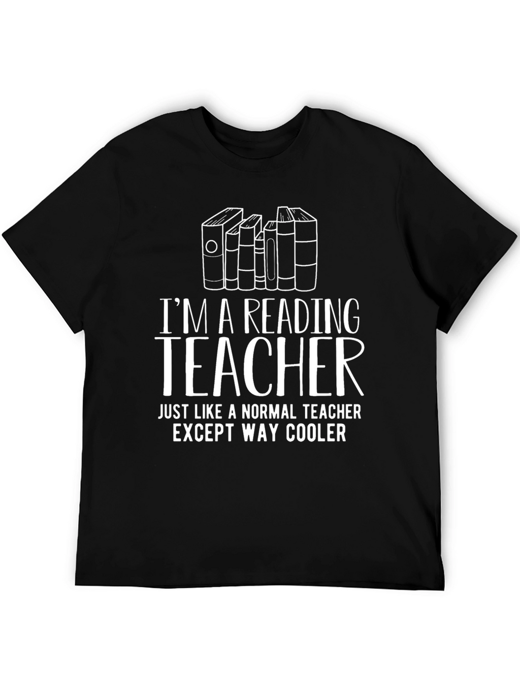 Reading Teacher Graphic T-Shirt