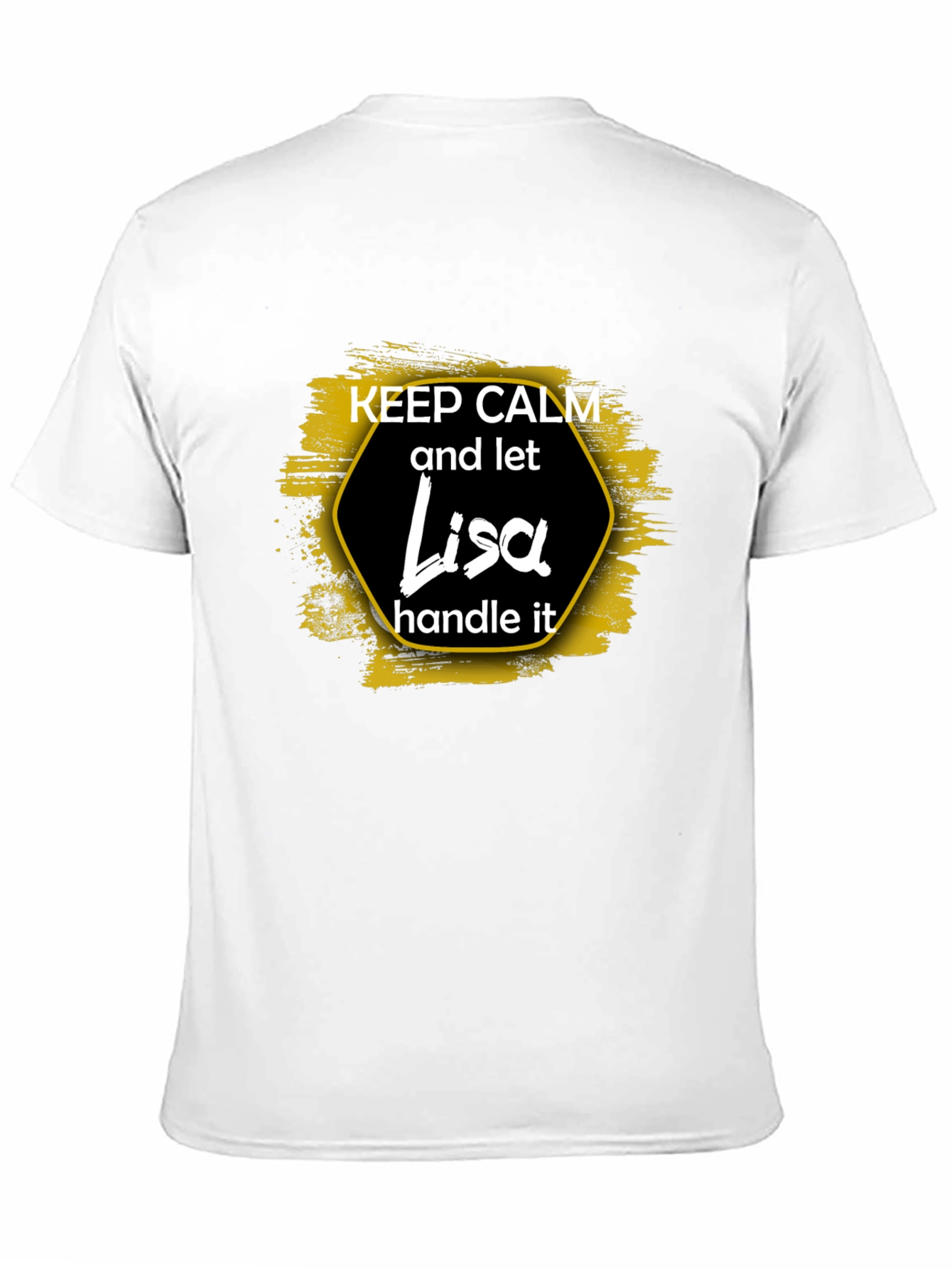 Keep Calm Lisa T-Shirt Funny Personalized Gift