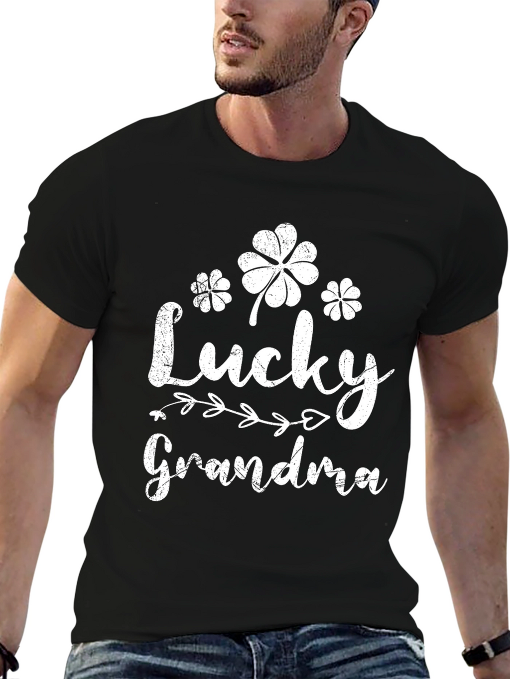 Lucky Grandma St. Patricks Day T-Shirt