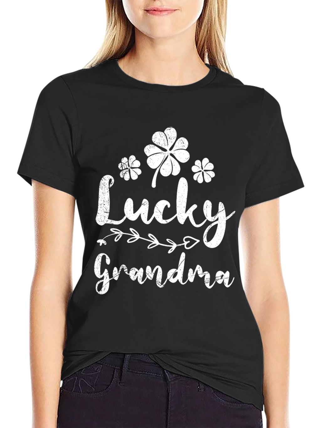 Lucky Grandma St. Patricks Day T-Shirt