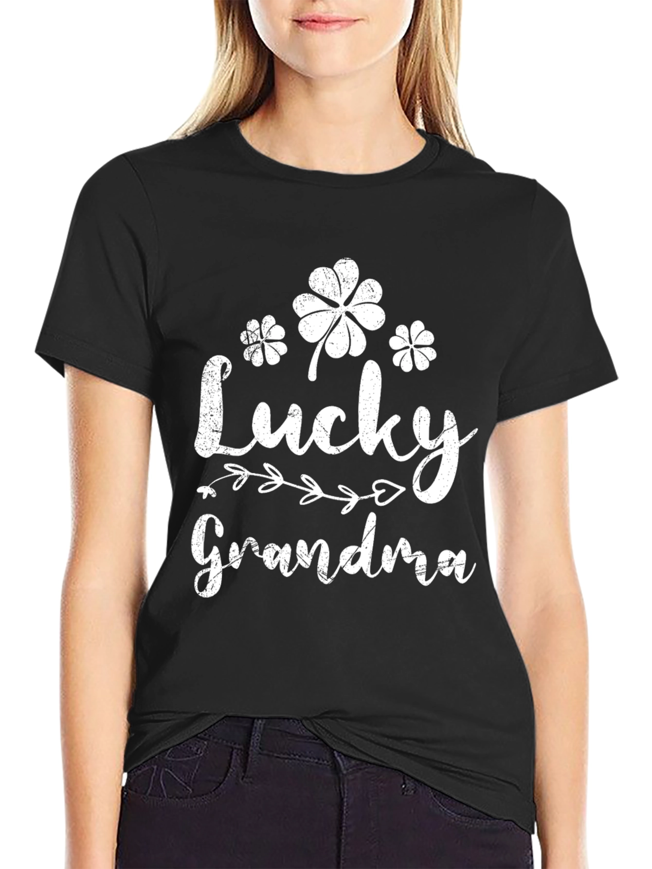 Lucky Grandma St. Patricks Day T-Shirt