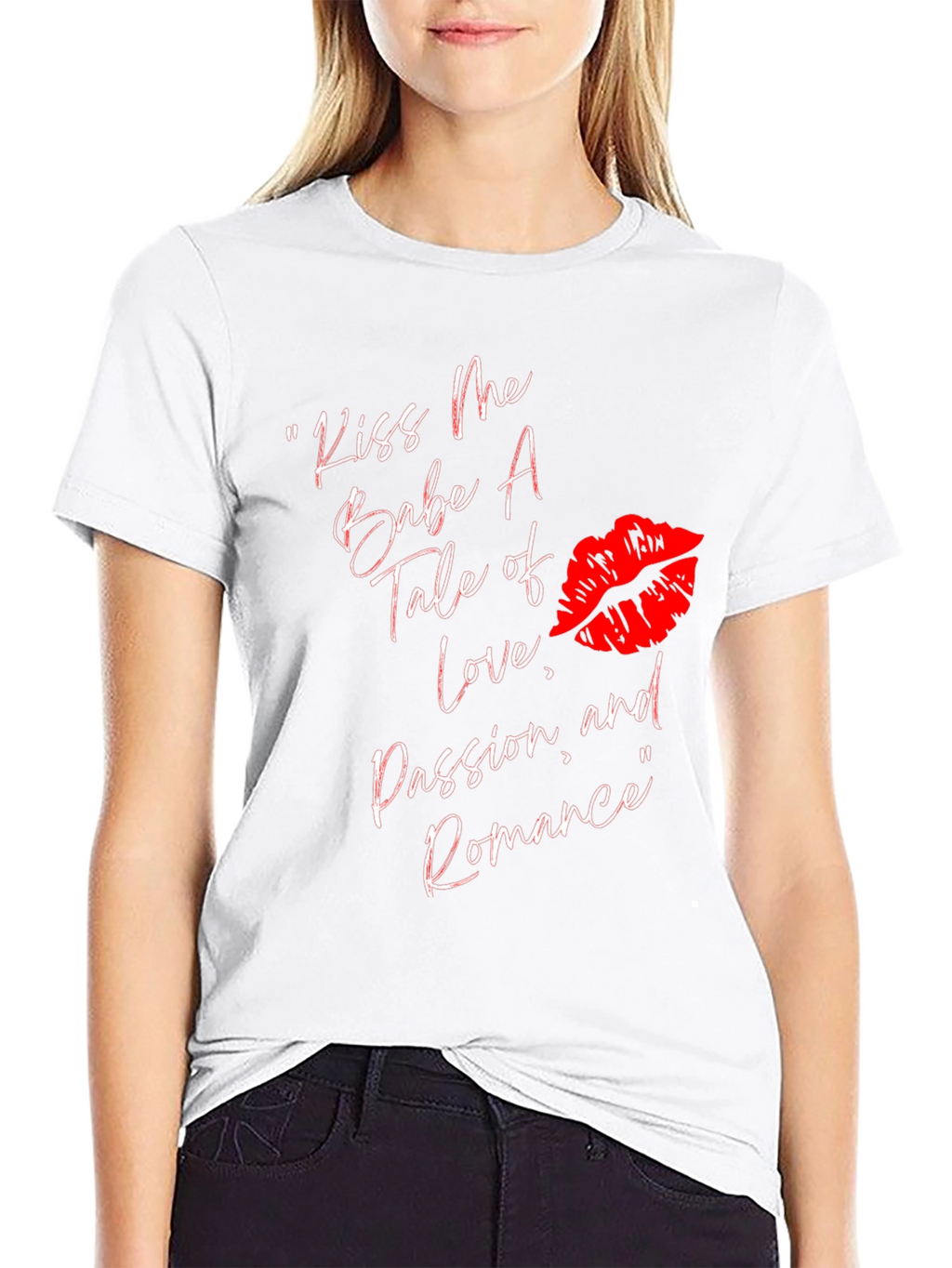 Kiss Me T-Shirt: Love Passion Romance Tee