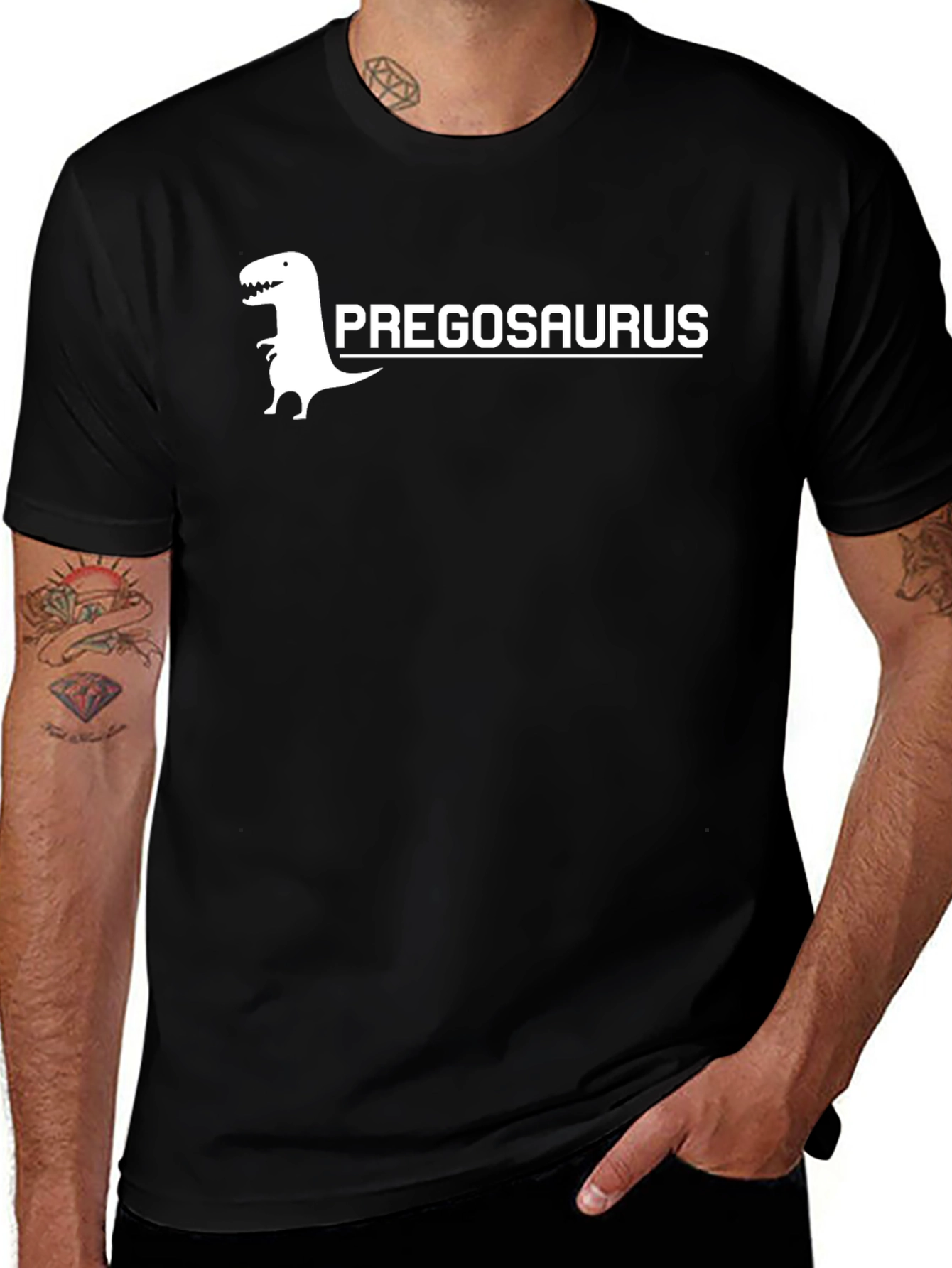 Pregosaurus T-Shirt - Funny Pregnancy Tee