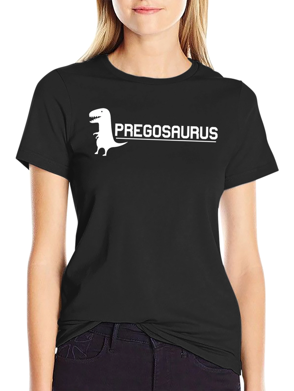 Pregosaurus T-Shirt - Funny Pregnancy Tee