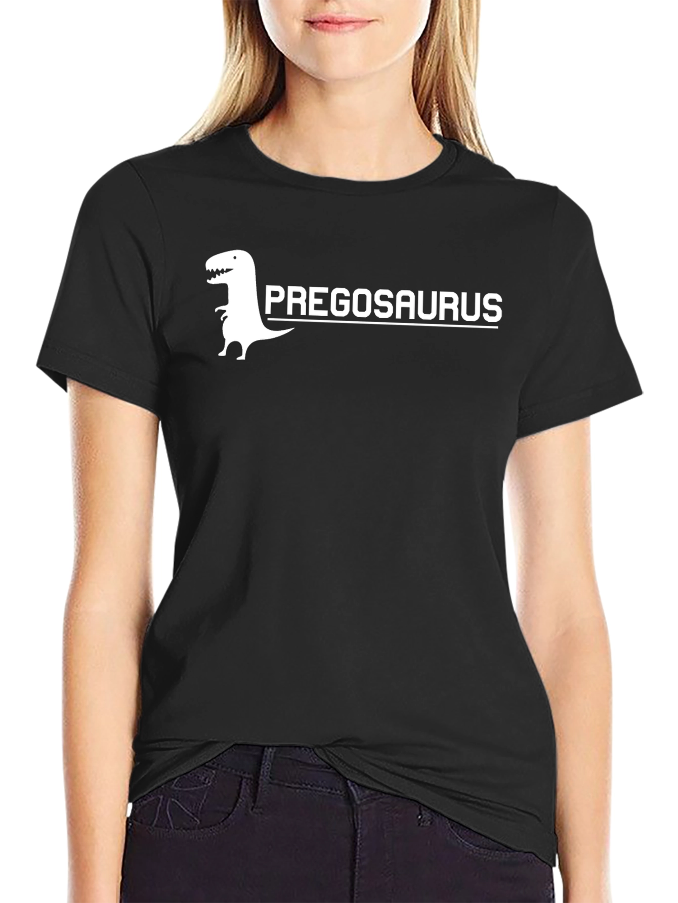 Pregosaurus T-Shirt - Funny Pregnancy Tee