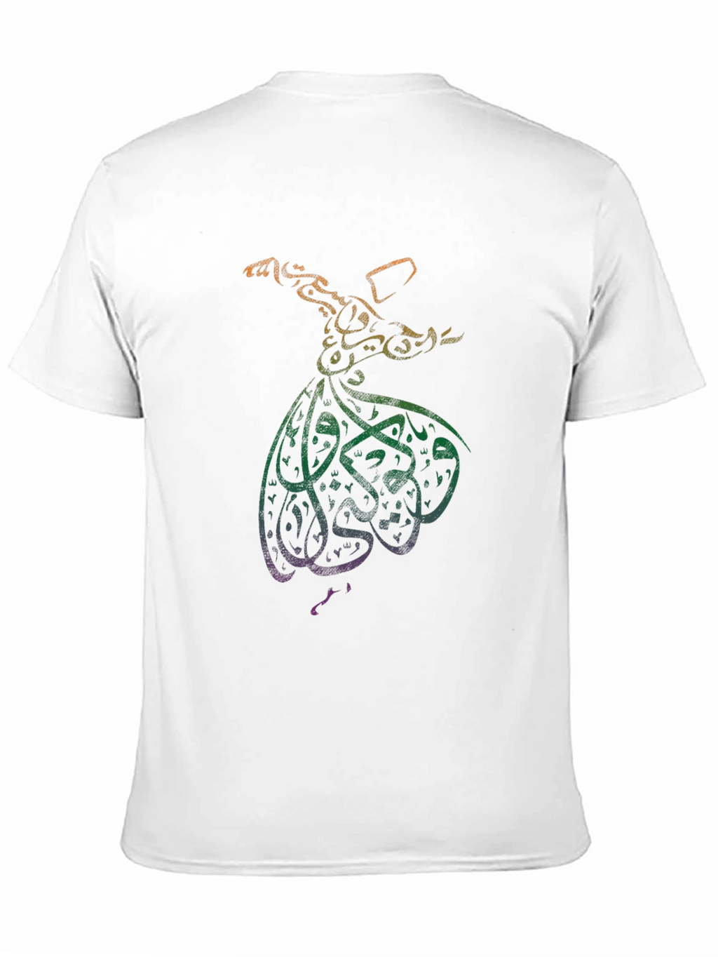 Mystic Sufi Dance Graphic Tee - Black