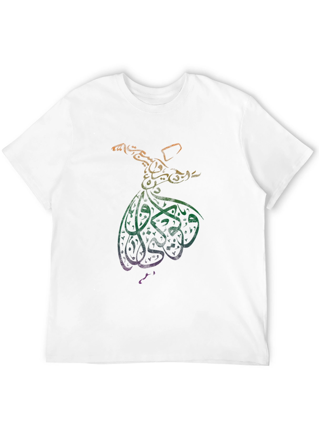 Mystic Sufi Dance Graphic Tee - Black