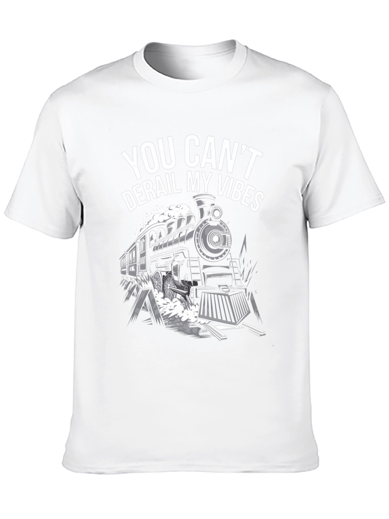 Cant Derail My Vibes Train T-Shirt
