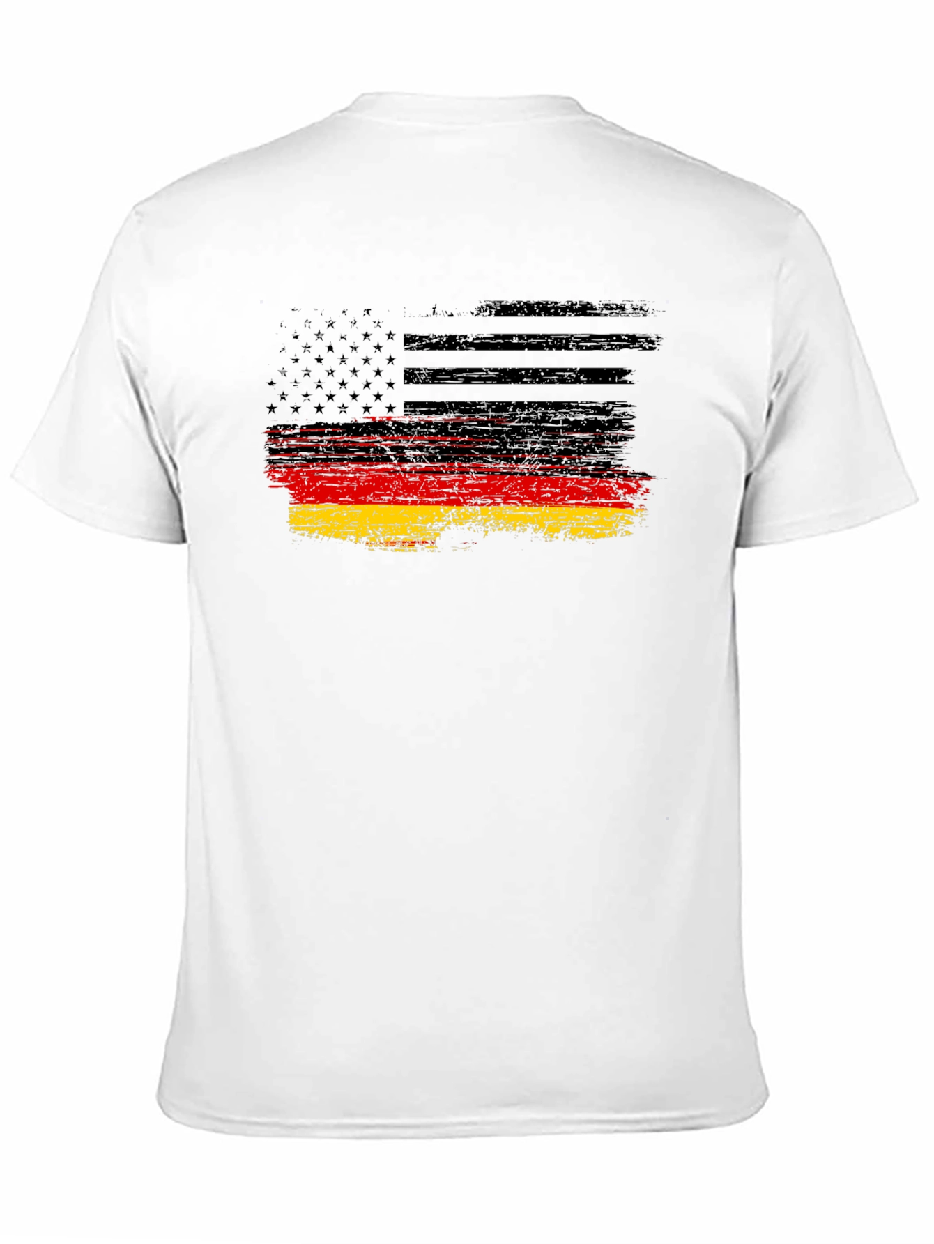 USA Germany Flag Graphic T-Shirt
