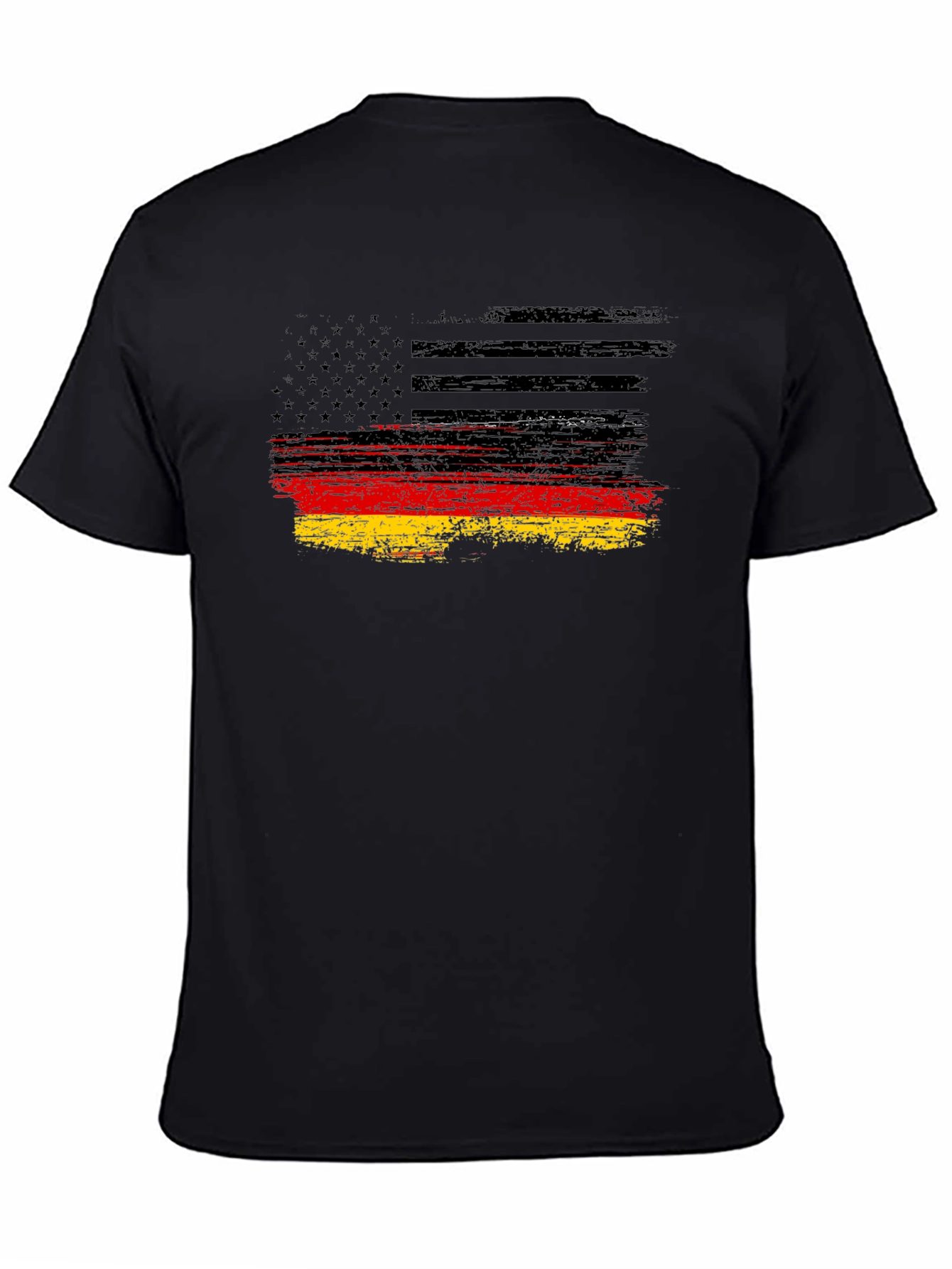 USA Germany Flag Graphic T-Shirt
