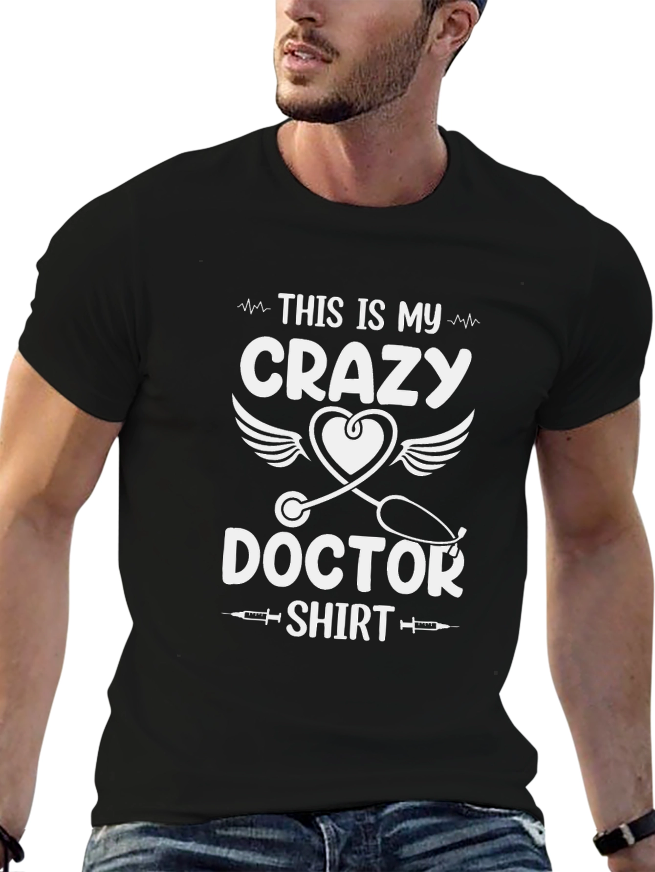 Crazy Doctor T-Shirt - Novelty Medical Apparel