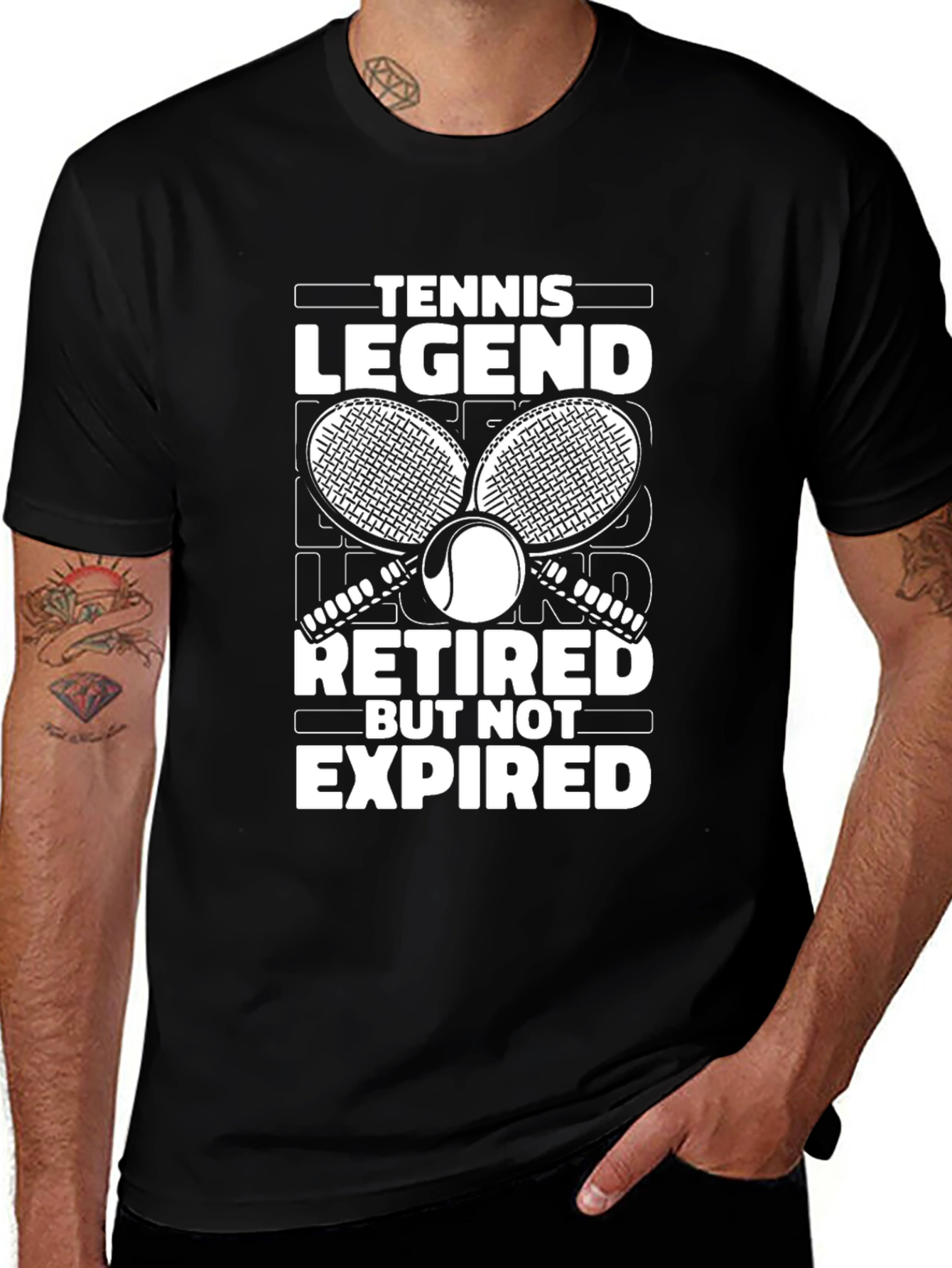 Tennis Legend Retired T-Shirt