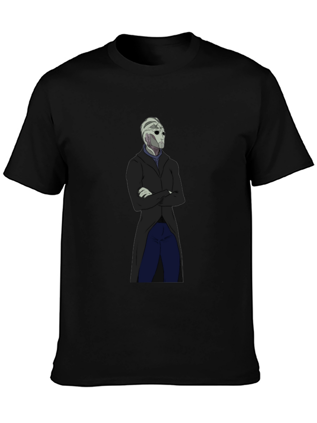 Character Graphic Black T-Shirt