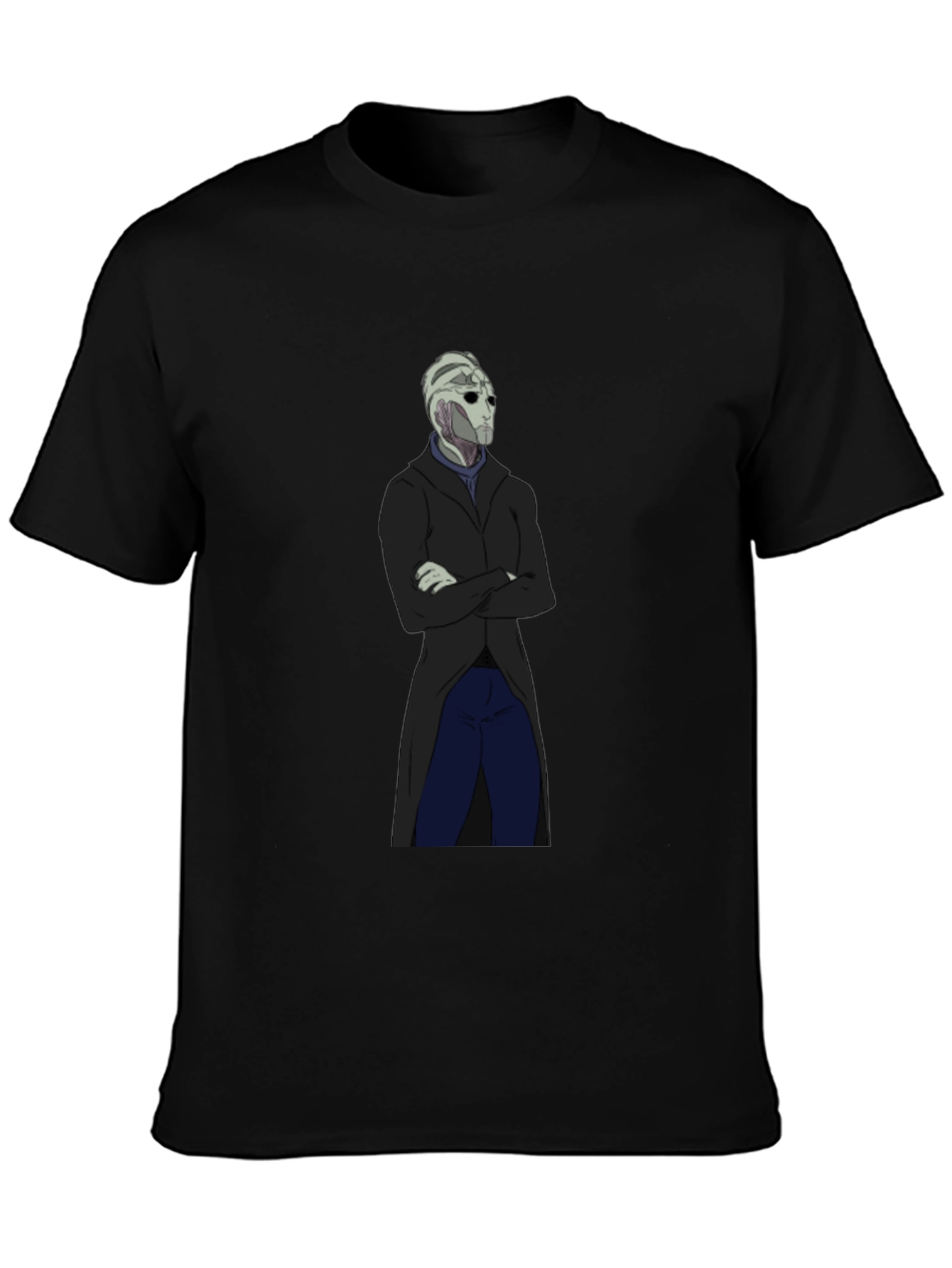 Character Graphic Black T-Shirt
