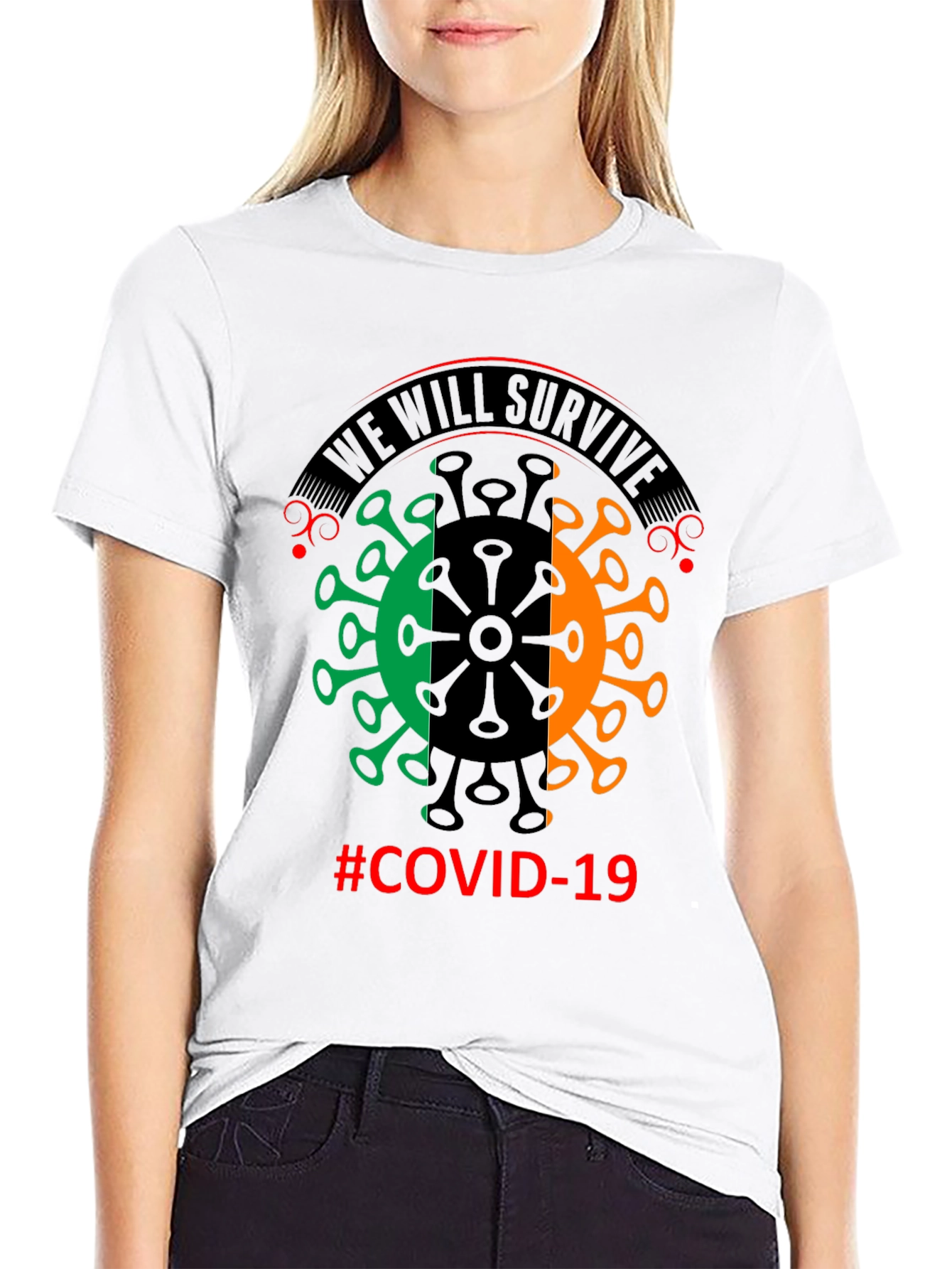 We Will Survive COVID-19 Graphic T-Shirt