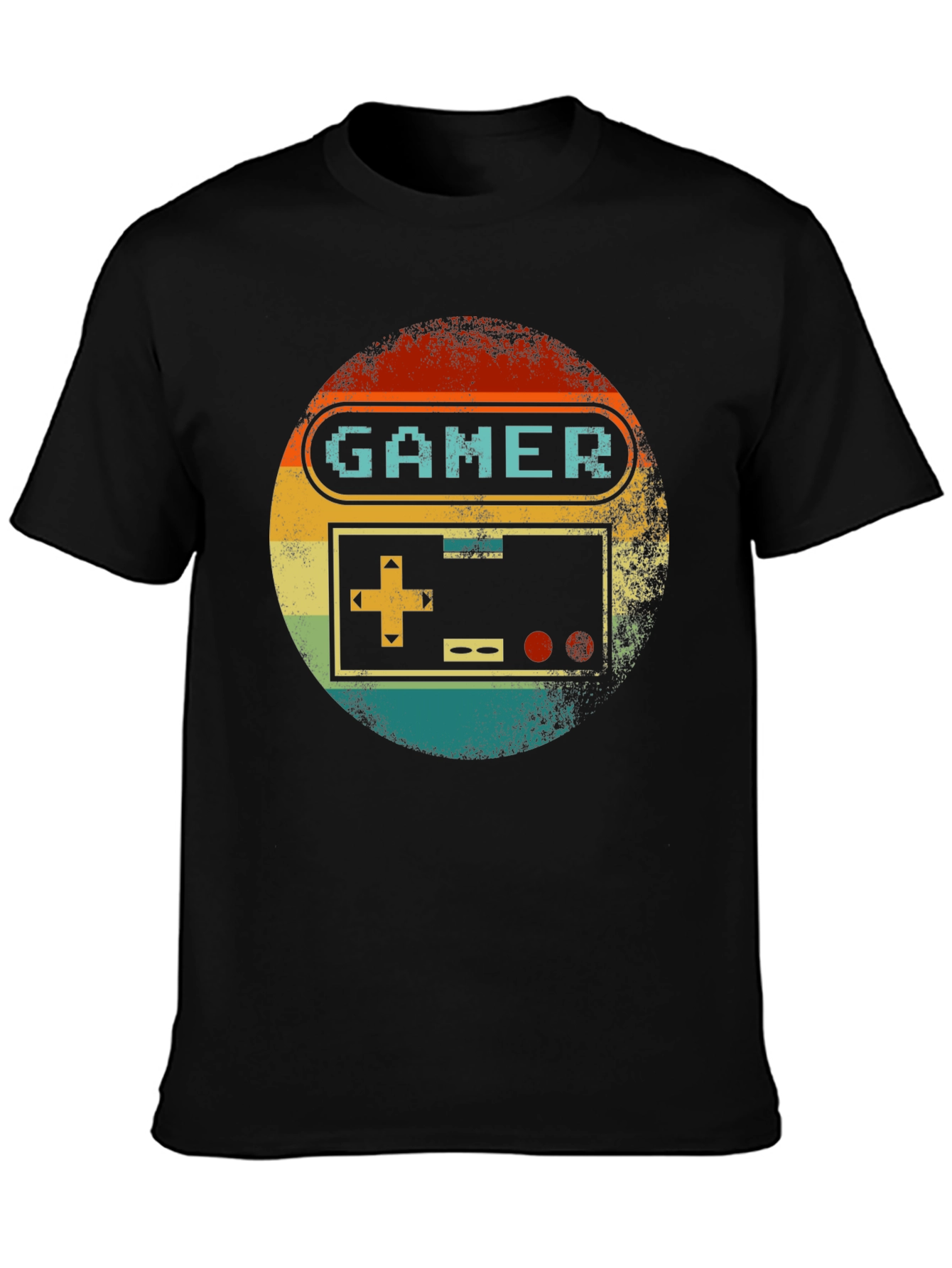 Retro Gamer T-Shirt - Vintage Console Design
