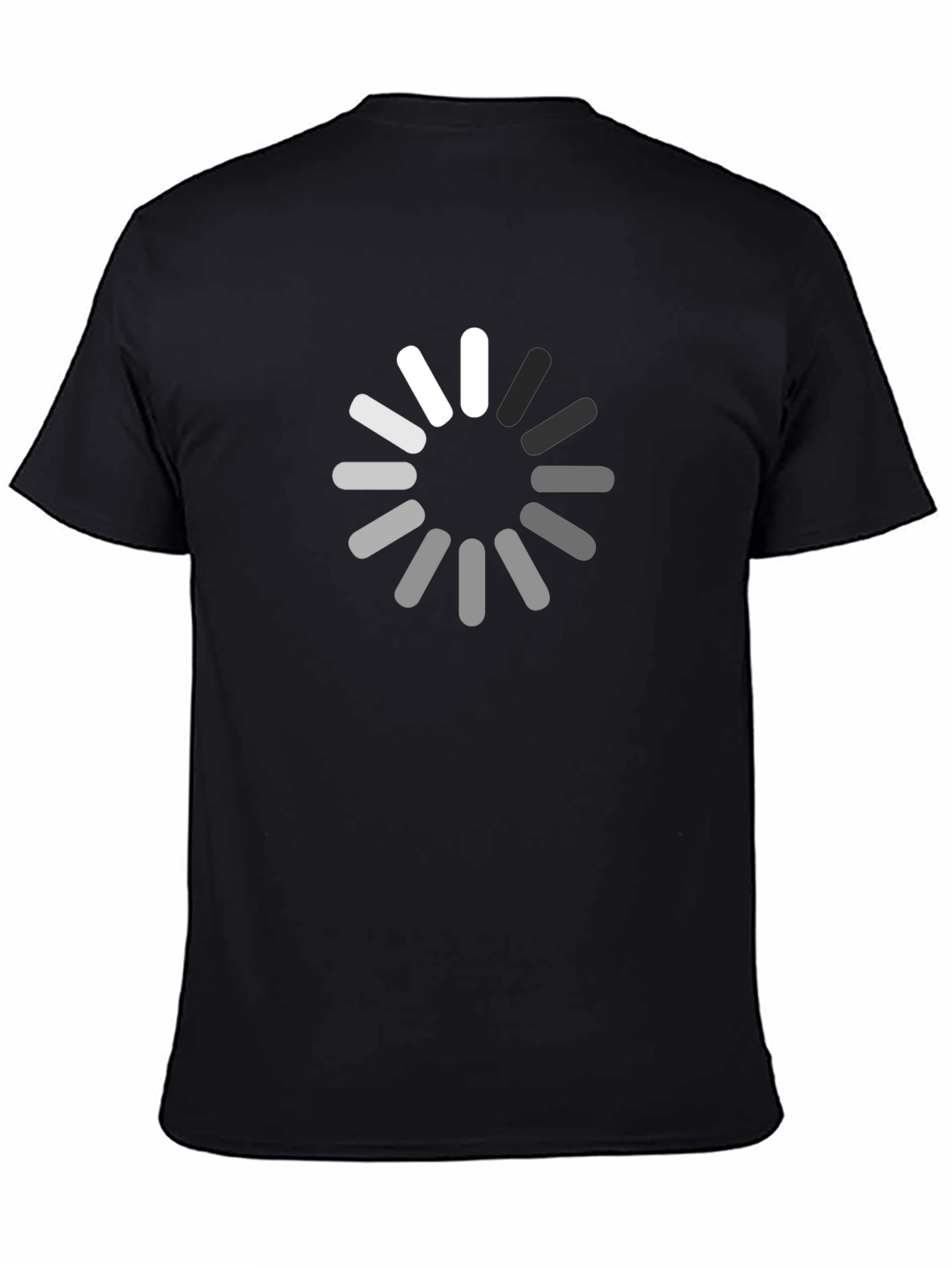 Loading Circle Graphic Tee - Soft Cotton Casual Shirt