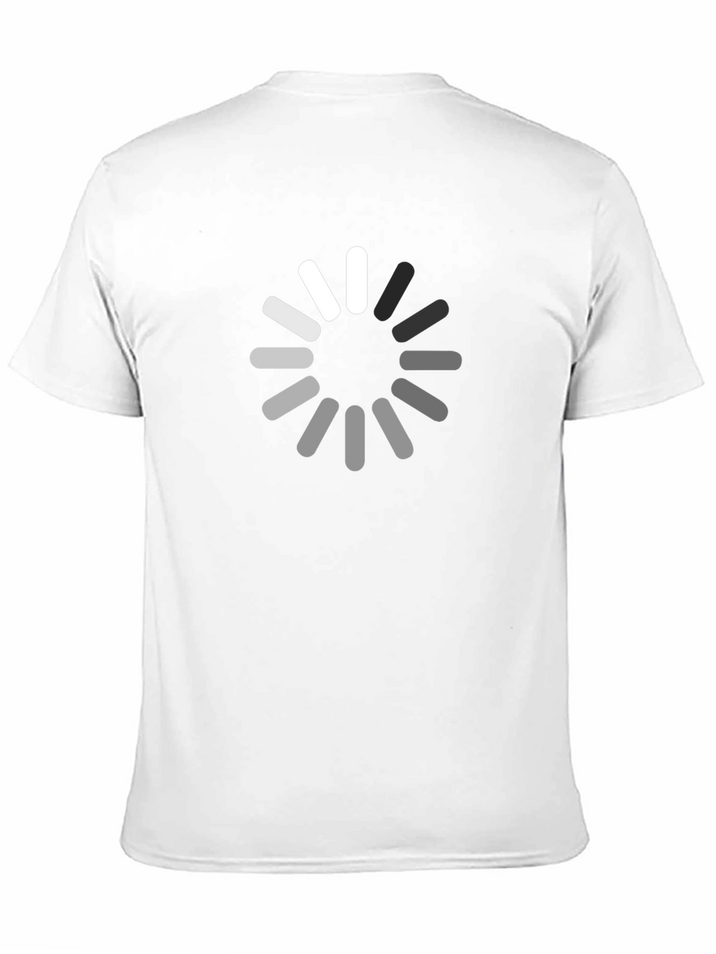 Loading Circle Graphic Tee - Soft Cotton Casual Shirt