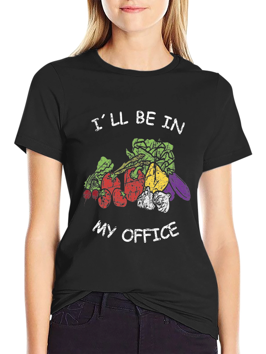 Vegetable Garden T-Shirt - Ill Be In My Office