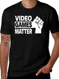 Video Games Matter Graphic Tee