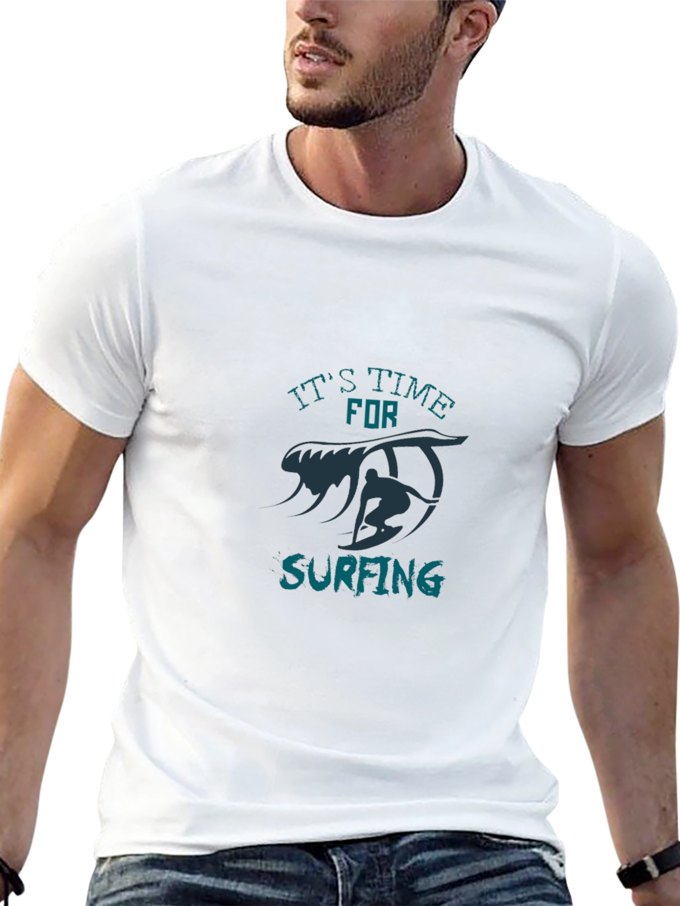 Its Time For Surfing Tee