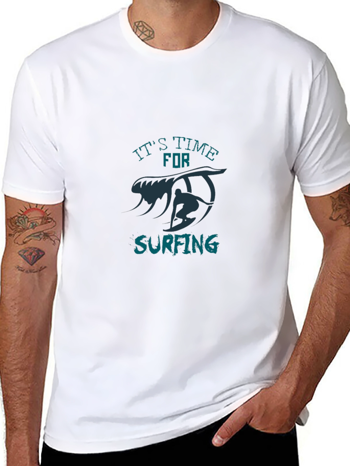 Its Time For Surfing Tee