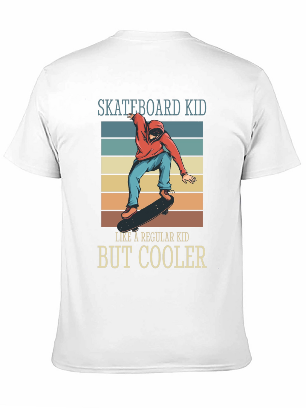 Skateboard Kid T-Shirt: Cooler Than Regular Kids!
