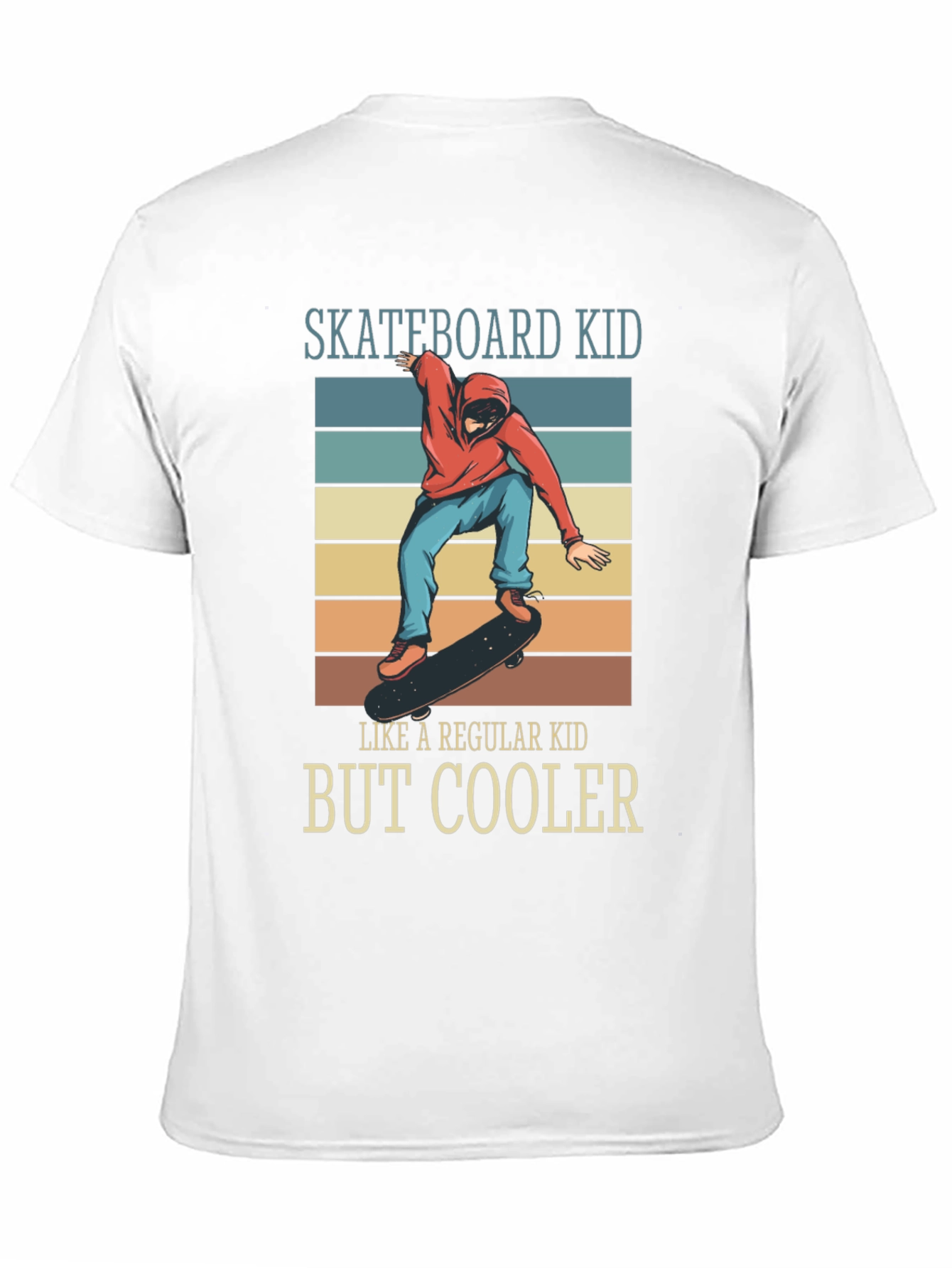 Skateboard Kid T-Shirt: Cooler Than Regular Kids!