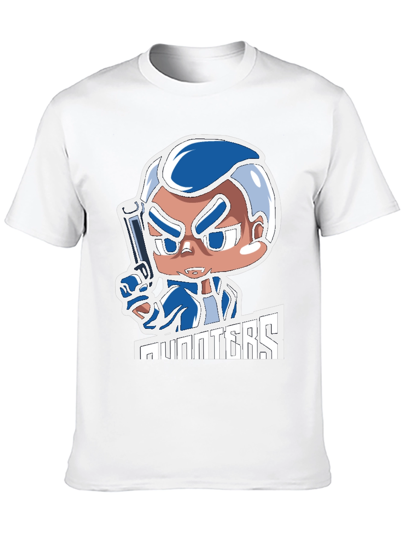 Hunters T-Shirt: Cartoon Gunman Design