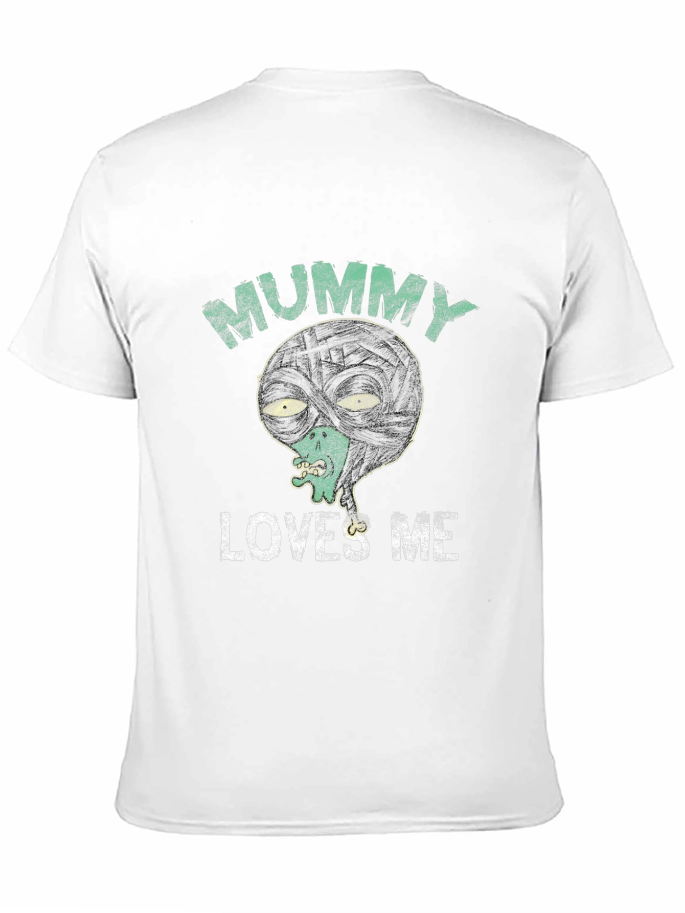 Mummy Loves Me Graphic Tee - Halloween Shirt