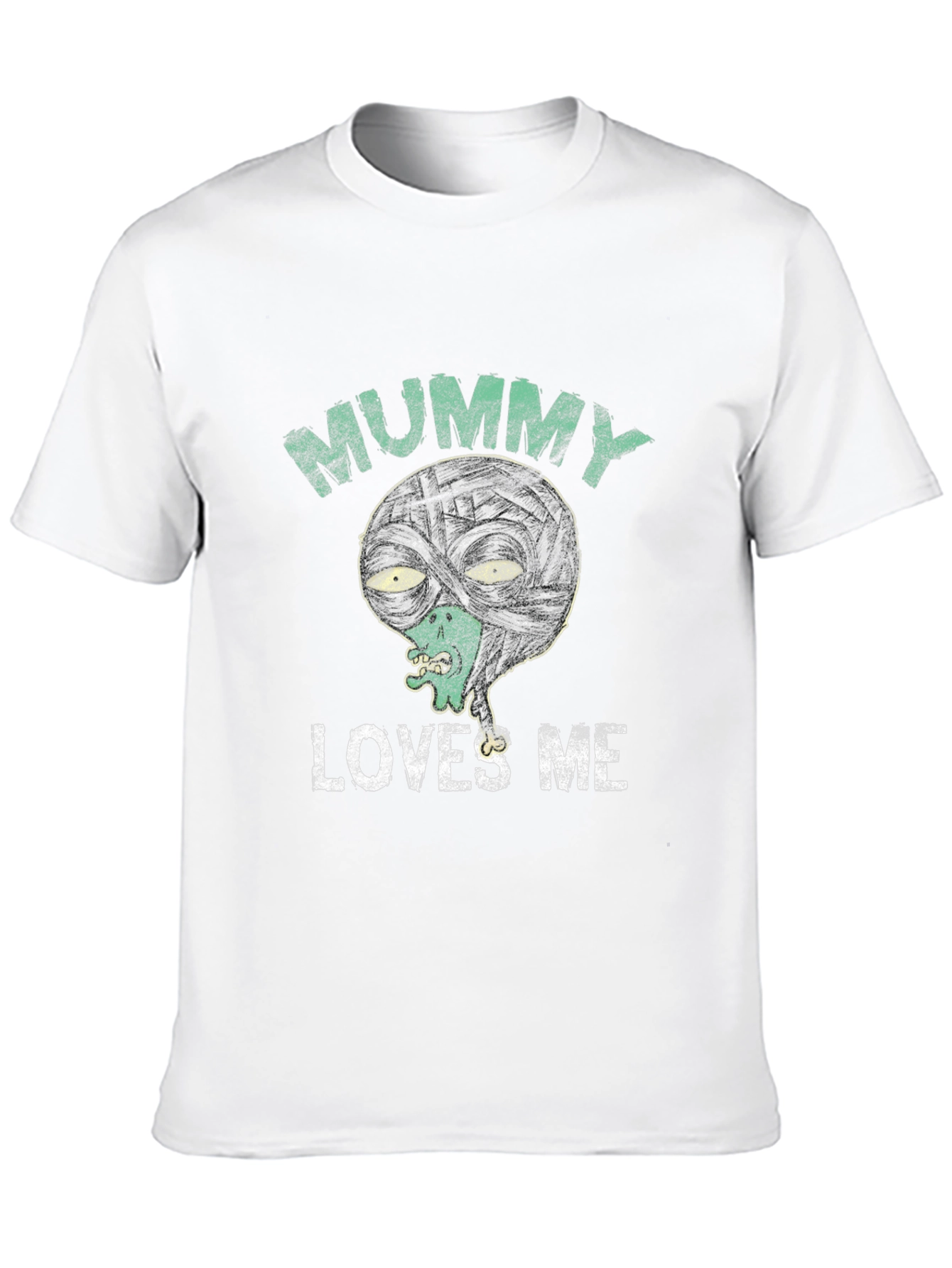 Mummy Loves Me Graphic Tee - Halloween Shirt