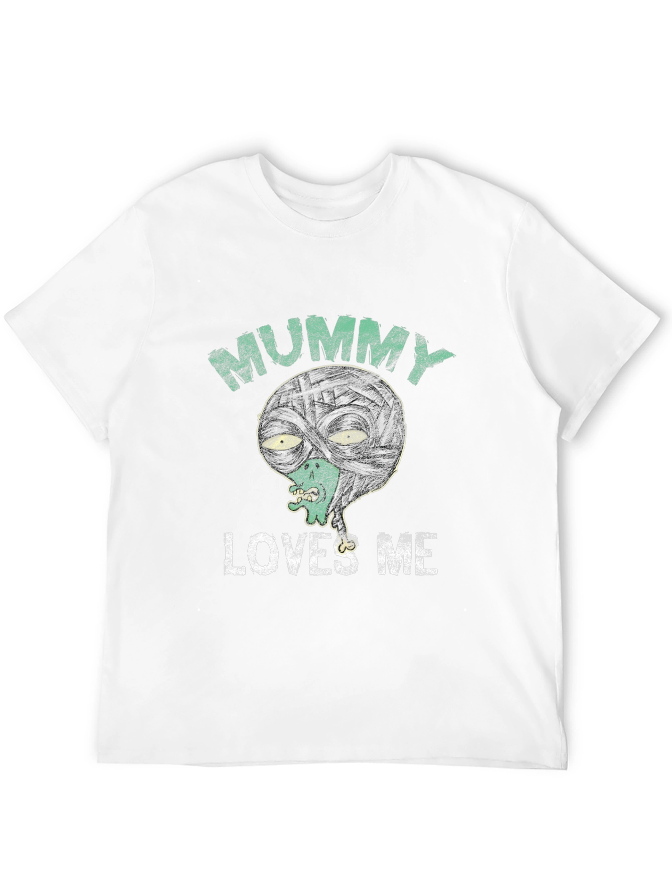 Mummy Loves Me Graphic Tee - Halloween Shirt