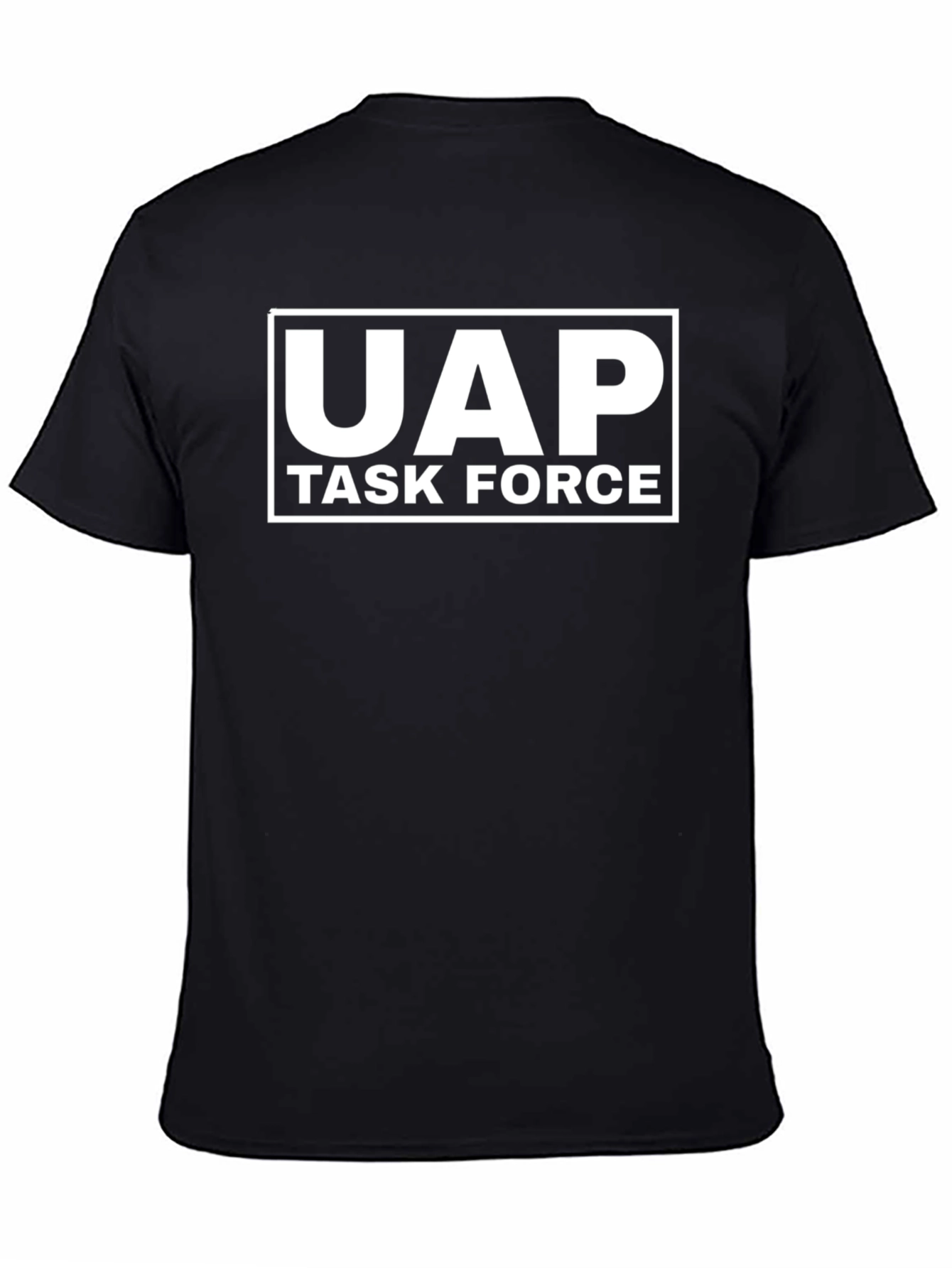 UAP Task Force Graphic Tee - Black Cotton T-Shirt
