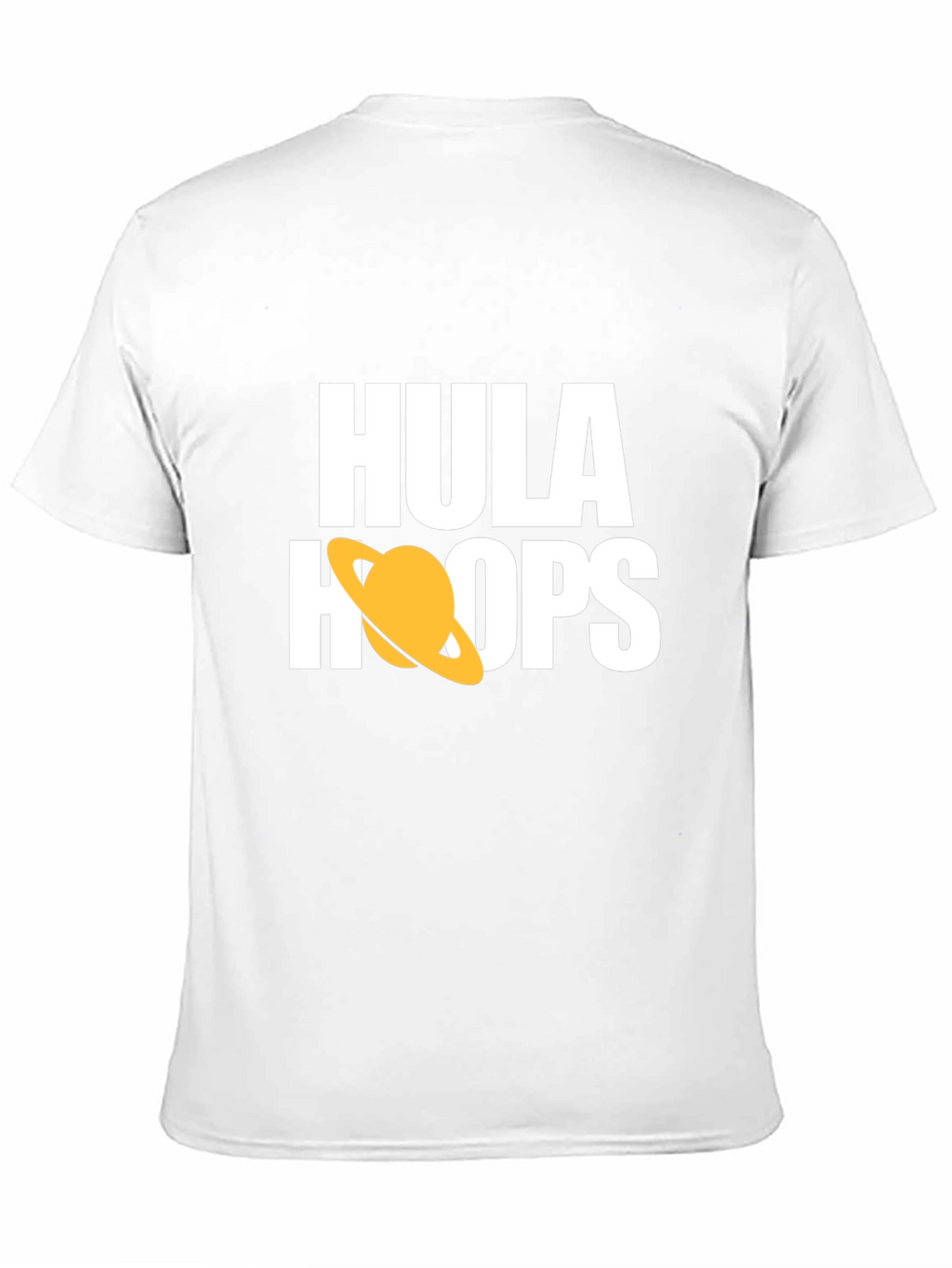 Hula Hoops Graphic Tee - Stylish Black Cotton T-Shirt