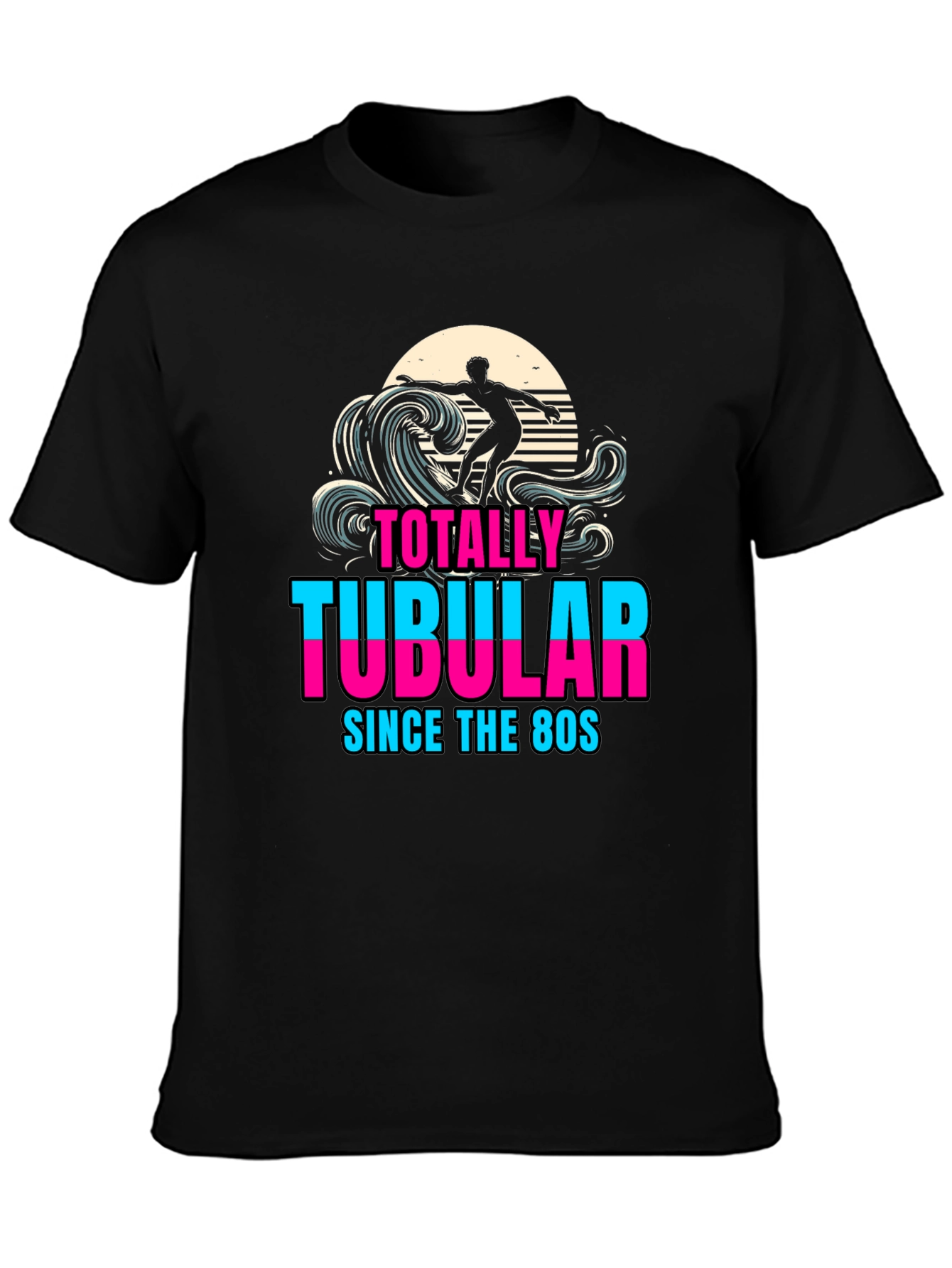 Totally Tubular 80s Surfer T-Shirt