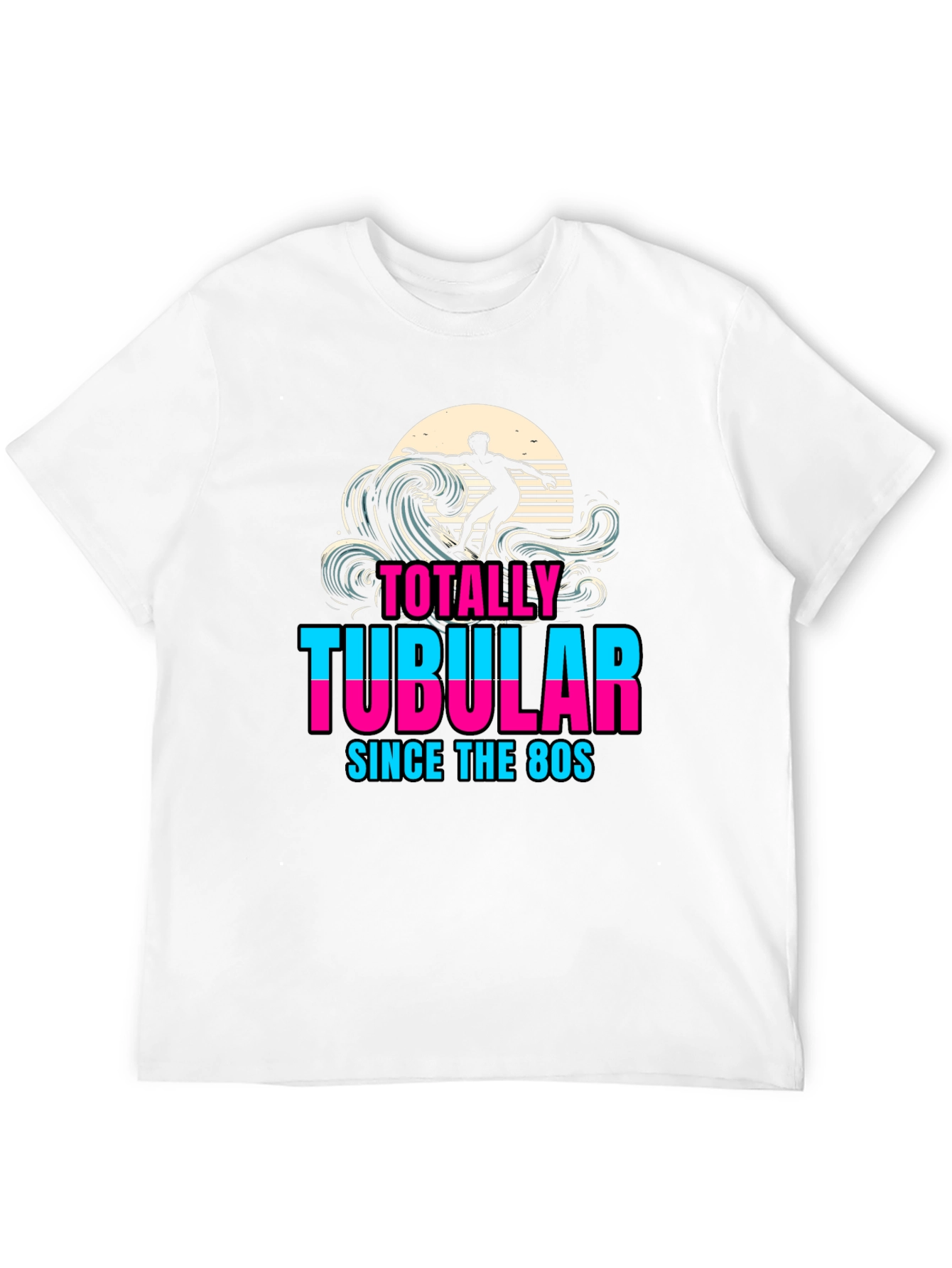 Totally Tubular 80s Surfer T-Shirt