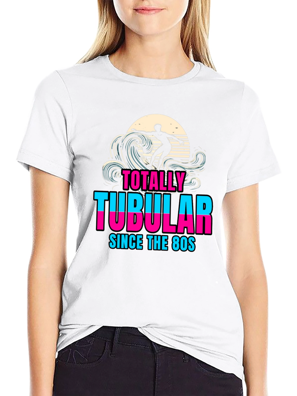 Totally Tubular 80s Surfer T-Shirt