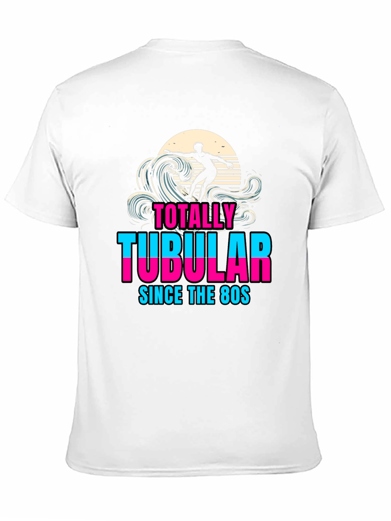 Totally Tubular 80s Surfer T-Shirt