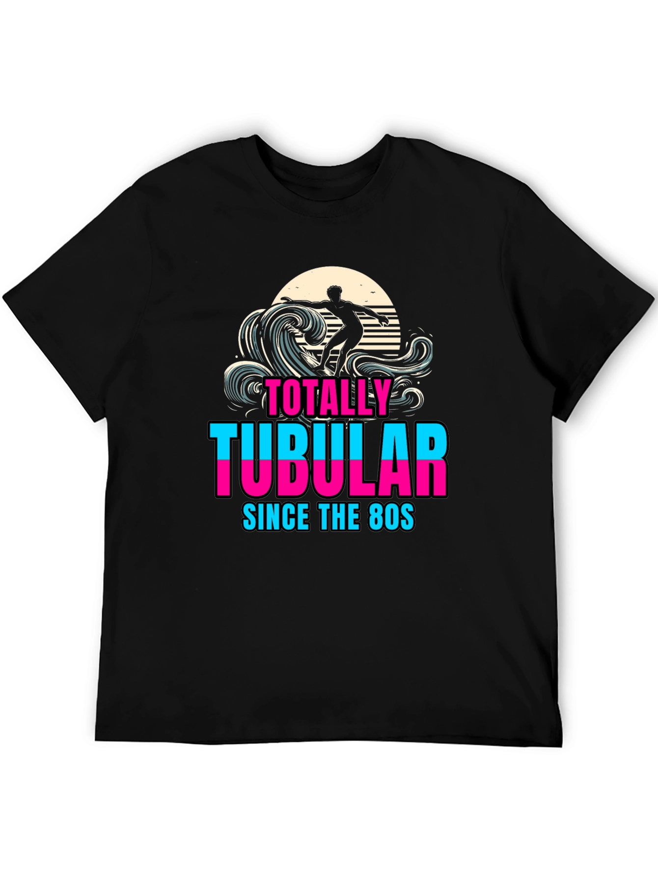 Totally Tubular 80s Surfer T-Shirt