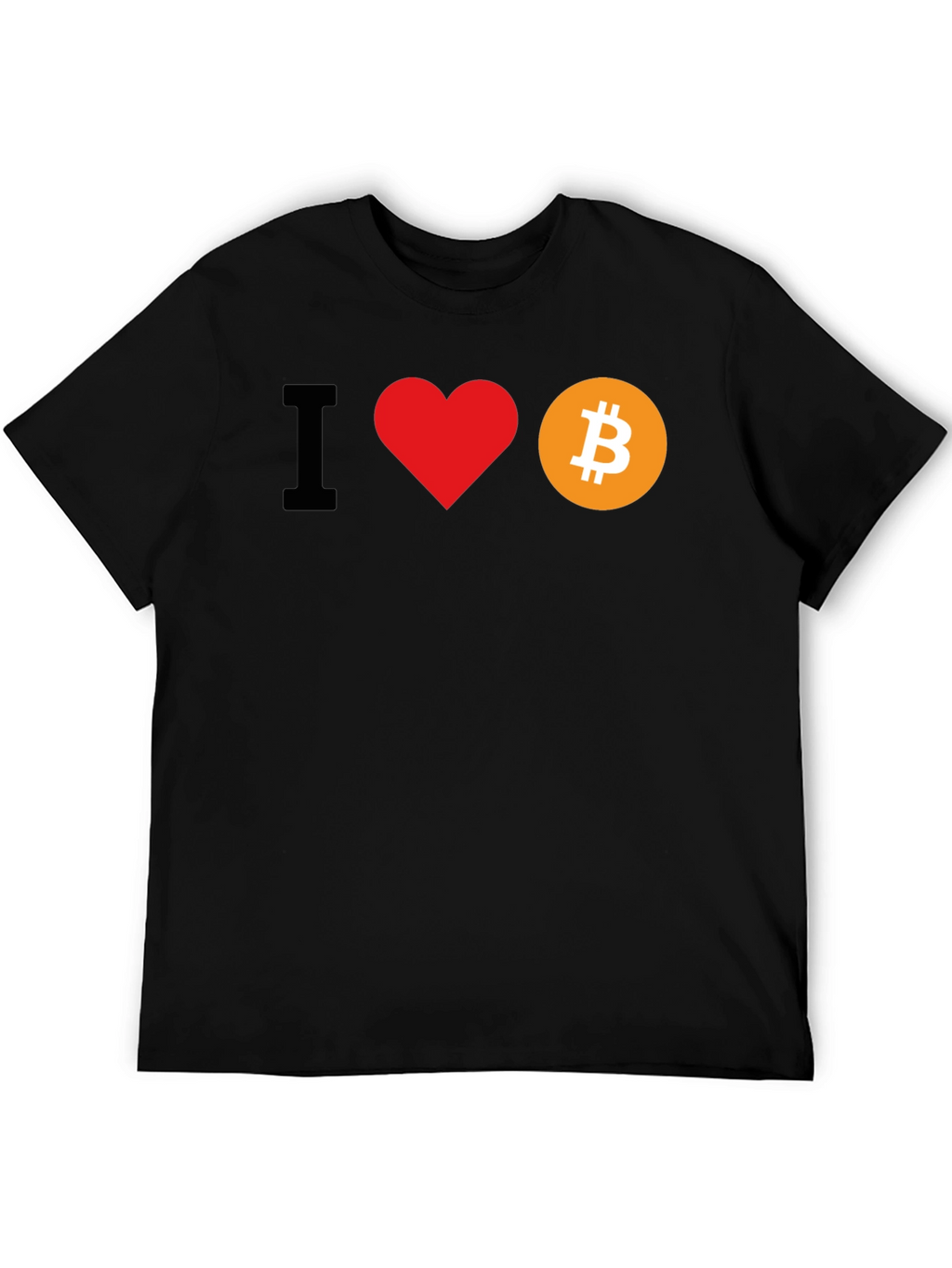 I Heart Bitcoin Graphic Tee