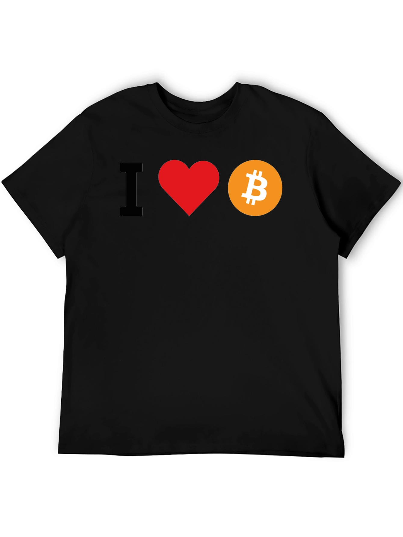 I Heart Bitcoin Graphic Tee