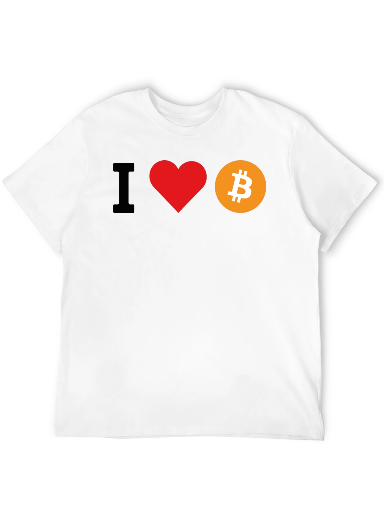 I Heart Bitcoin Graphic Tee