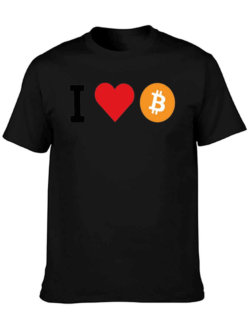 I Heart Bitcoin Graphic Tee