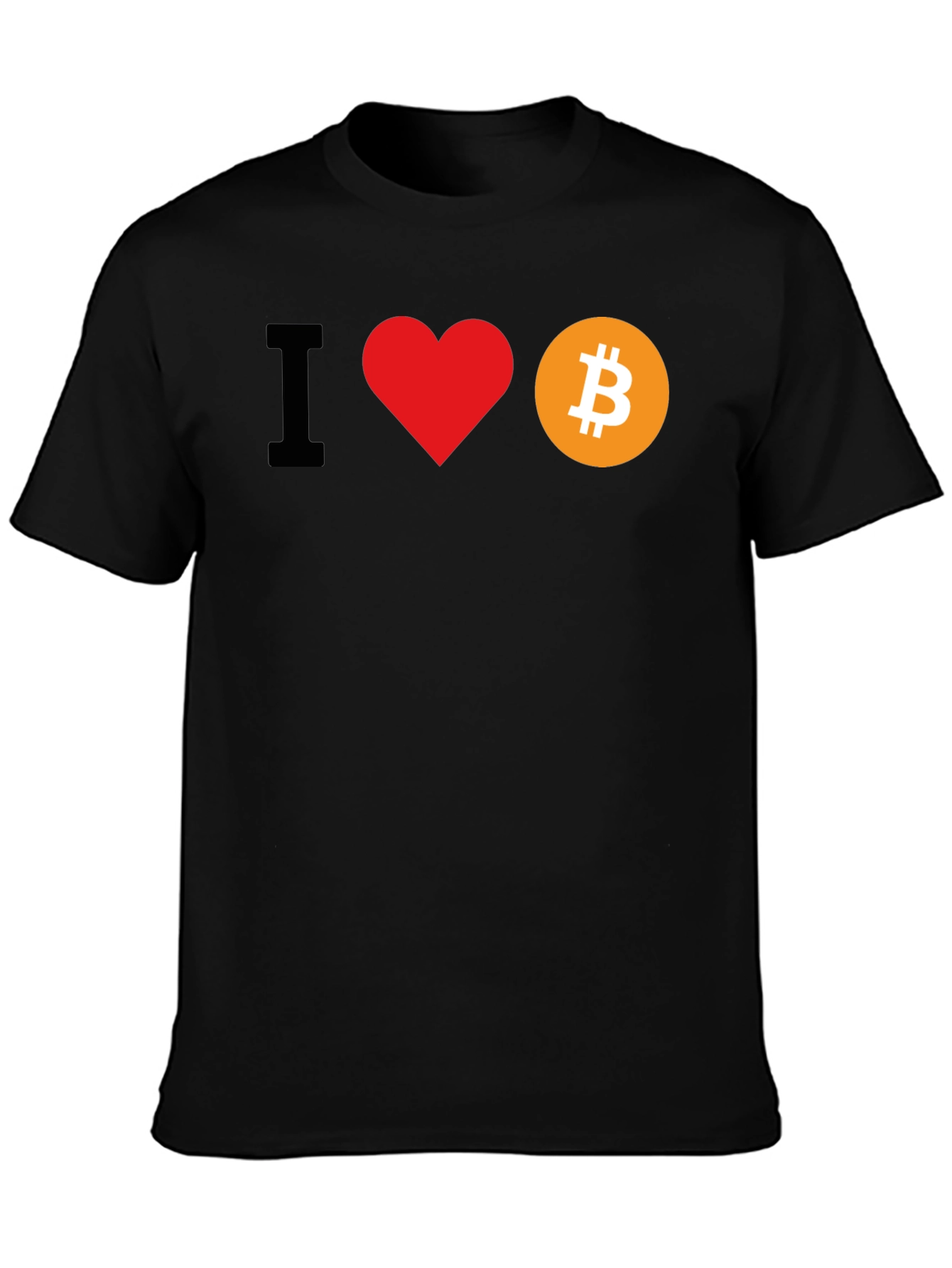 I Heart Bitcoin Graphic Tee