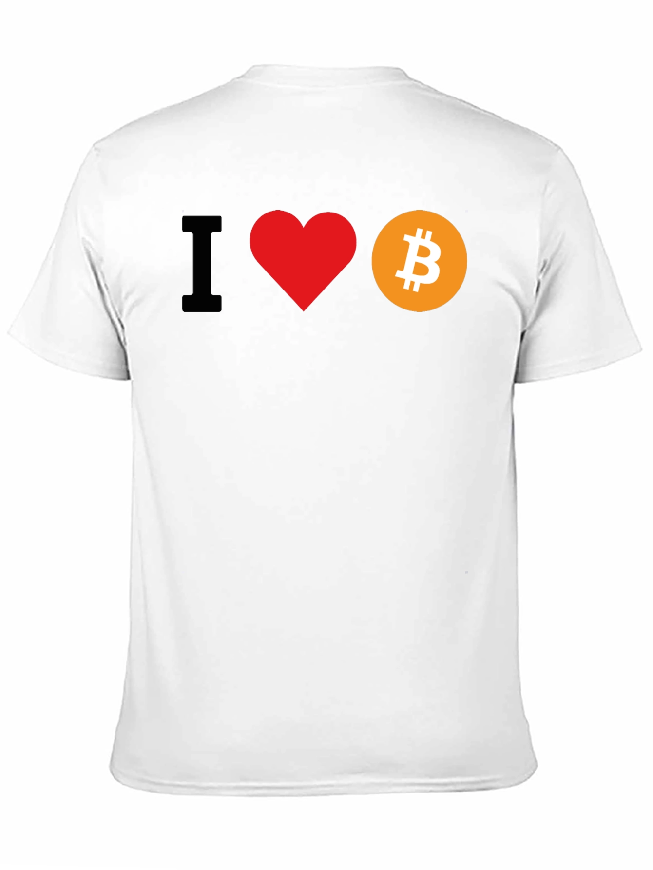 I Heart Bitcoin Graphic Tee
