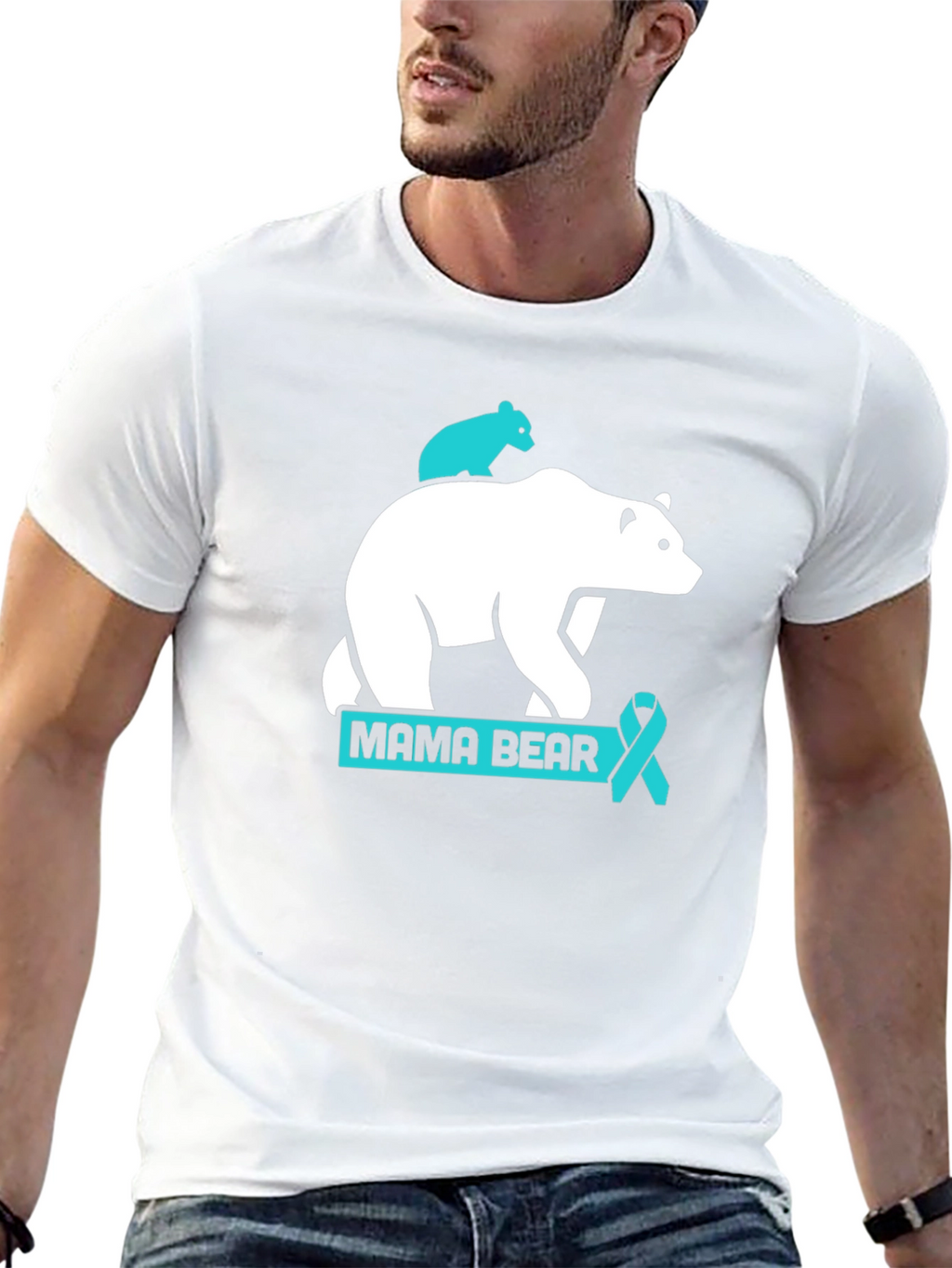 Mama Bear T-Shirt: Cute Bear Cub Tee