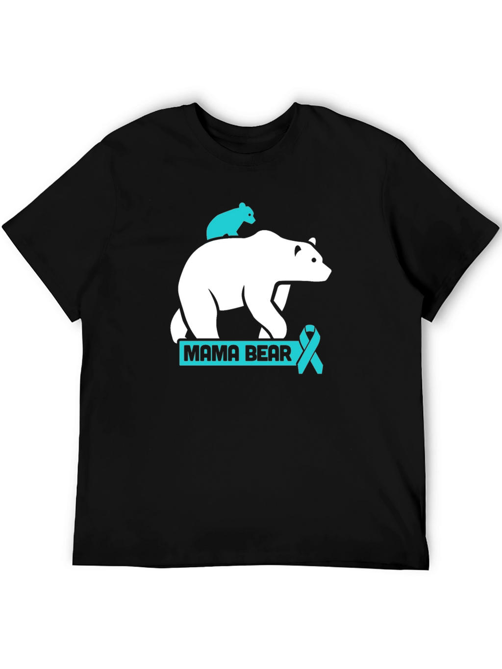 Mama Bear T-Shirt: Cute Bear Cub Tee