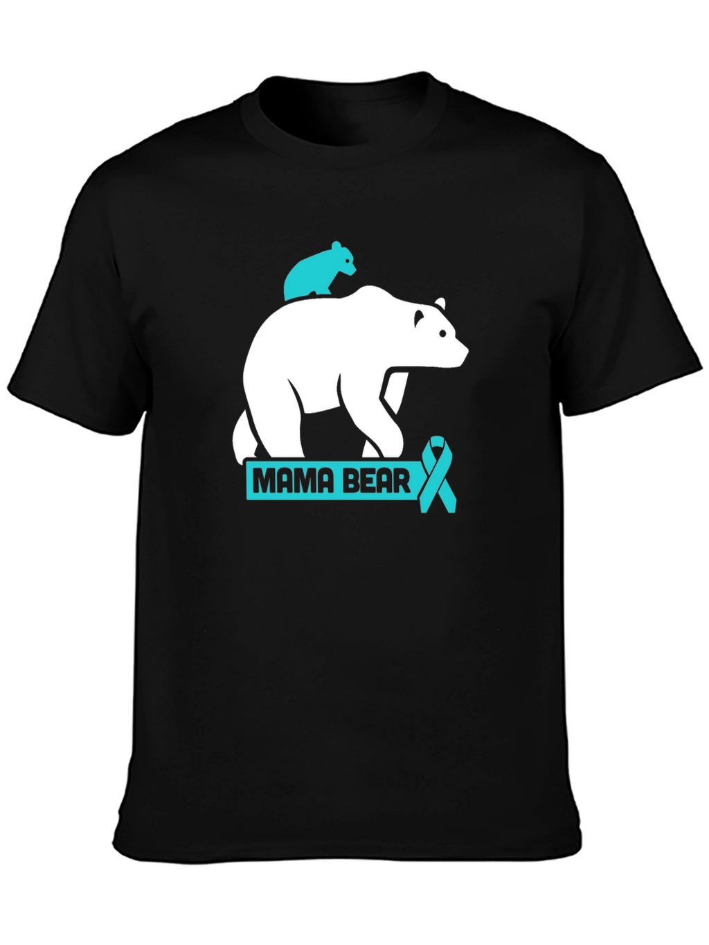 Mama Bear T-Shirt: Cute Bear Cub Tee