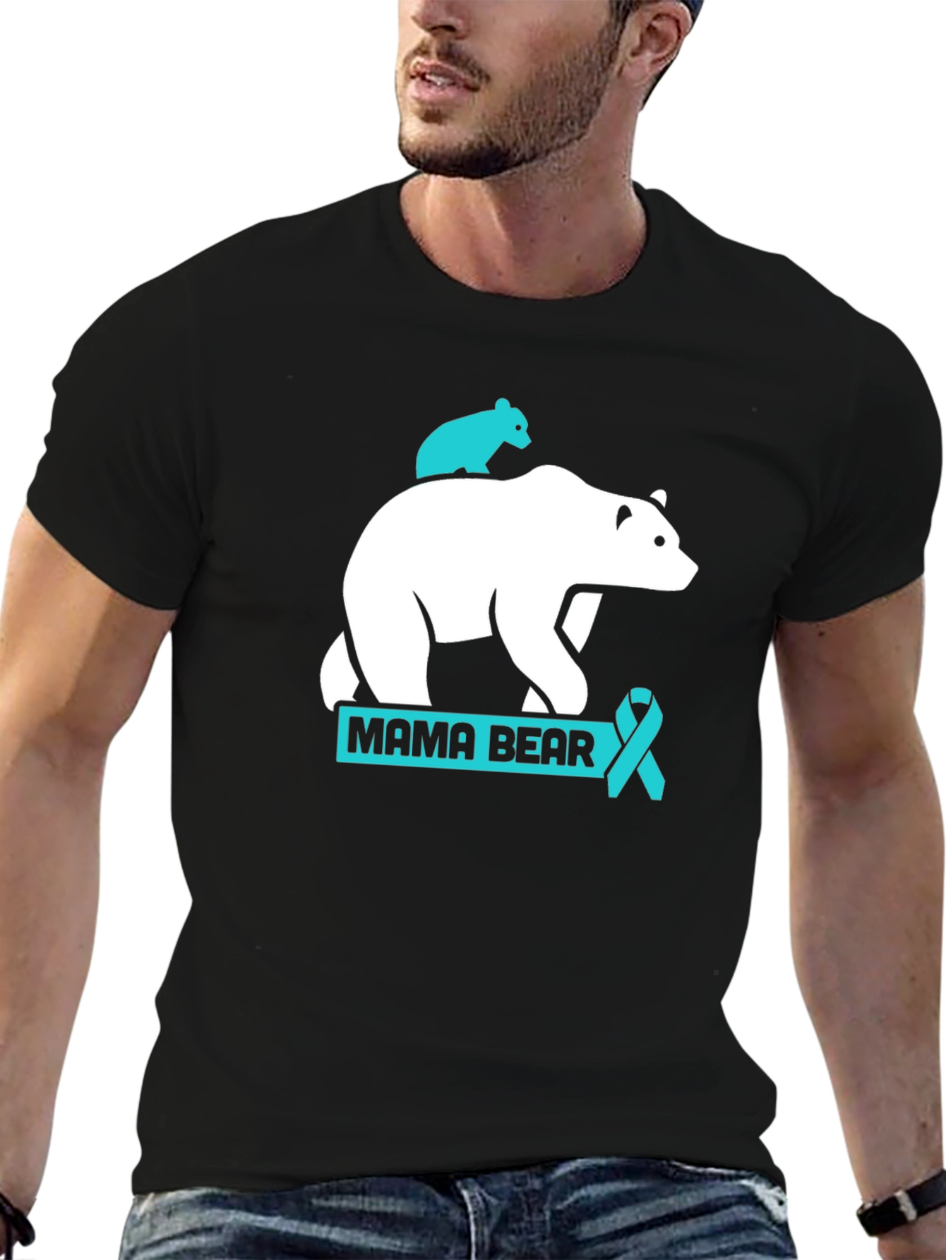 Mama Bear T-Shirt: Cute Bear Cub Tee